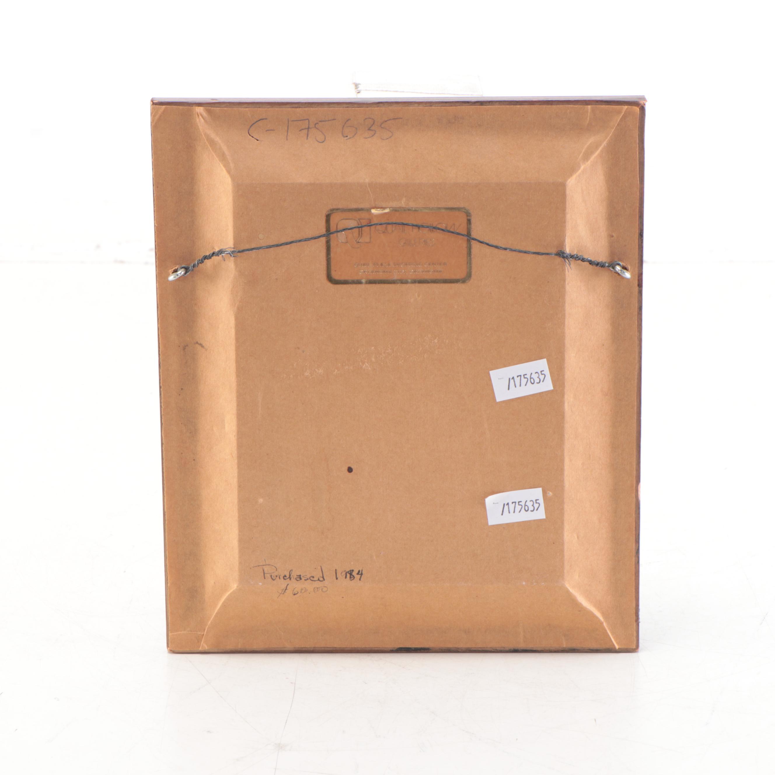 Impressionistic Forest Landscape Oil Painting