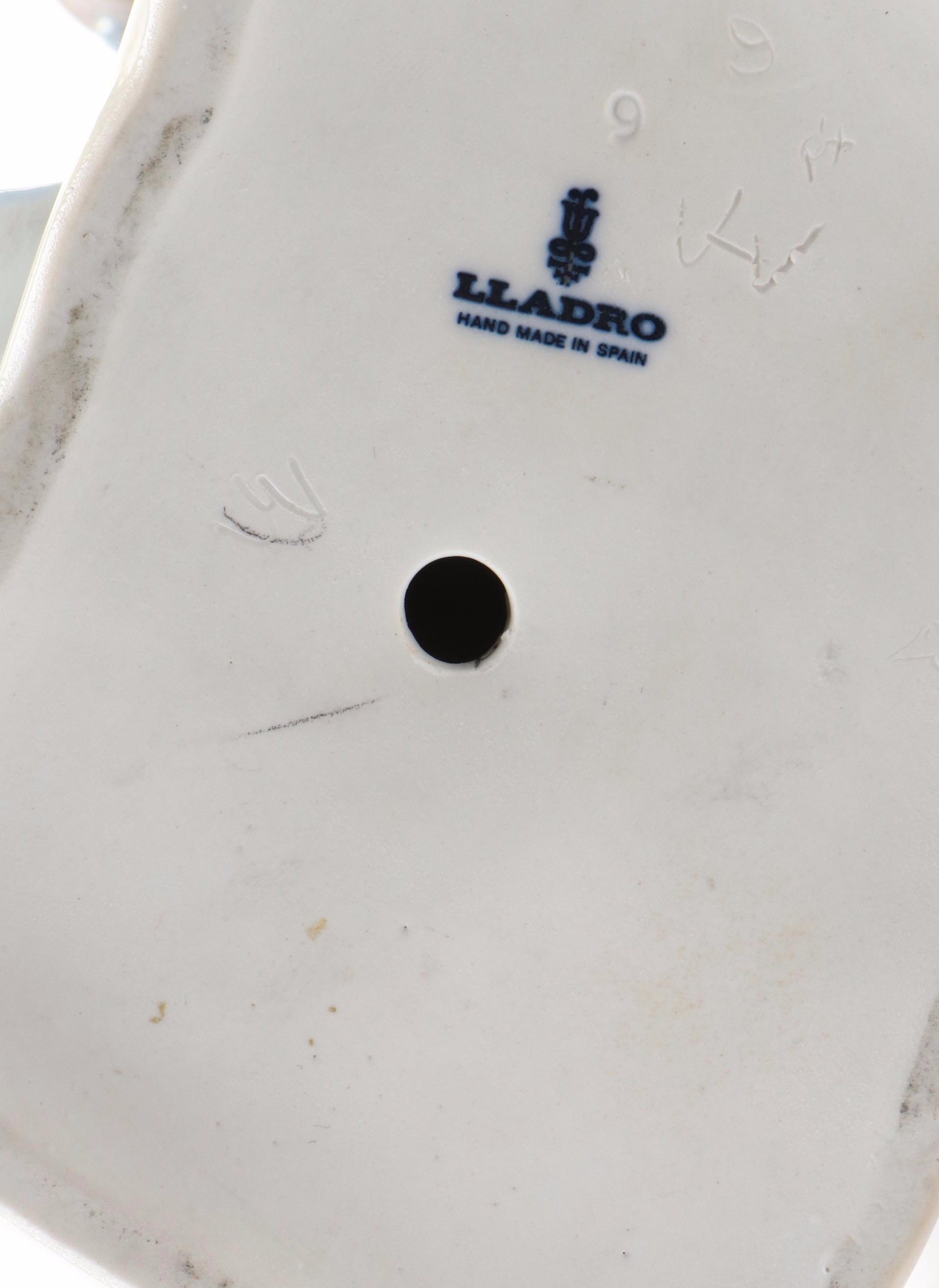 Lladró "Gypsy Woman with Bear" Porcelain Figurine Designed by Salvador Debón