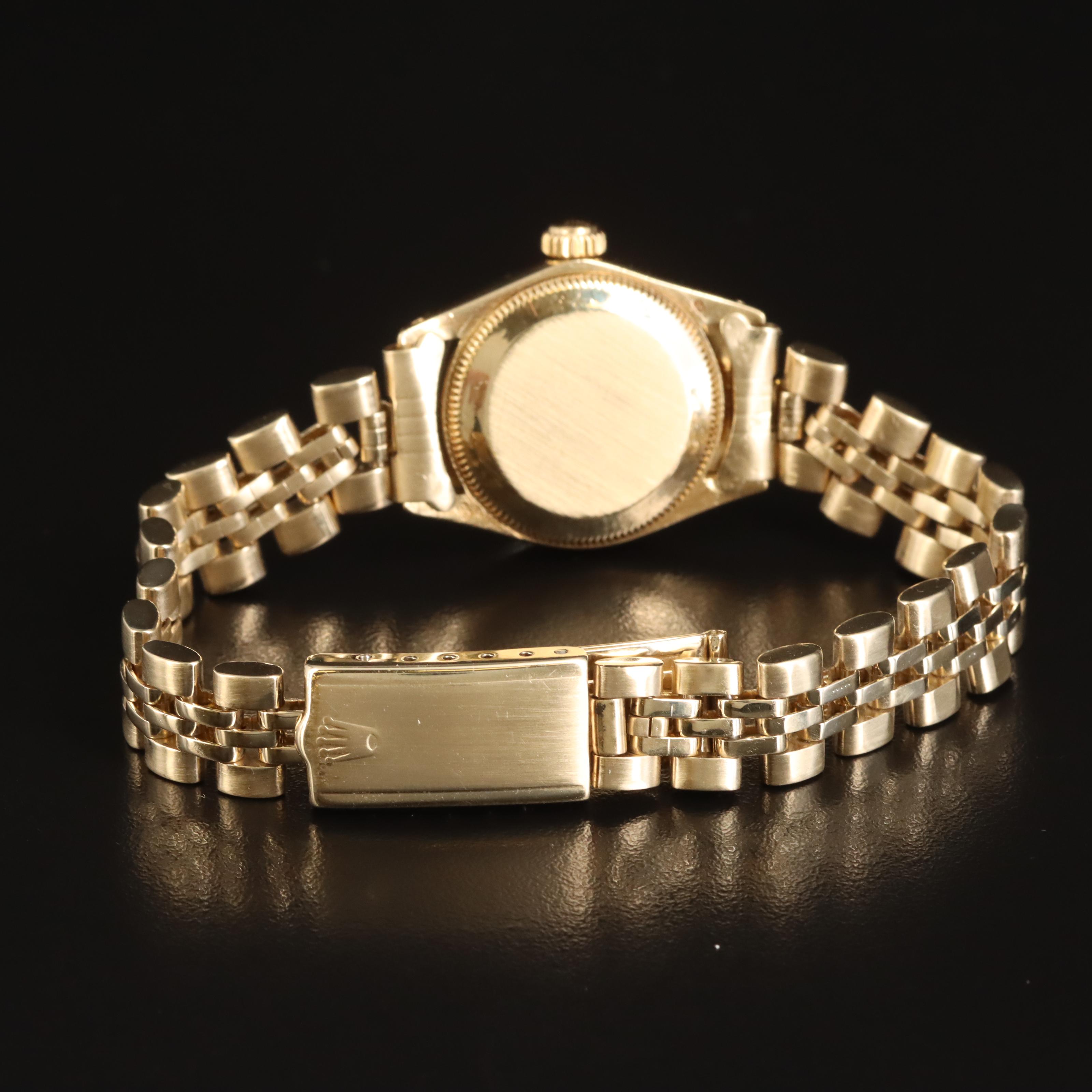 1977 Rolex Oyster Perpetual 14K Watch