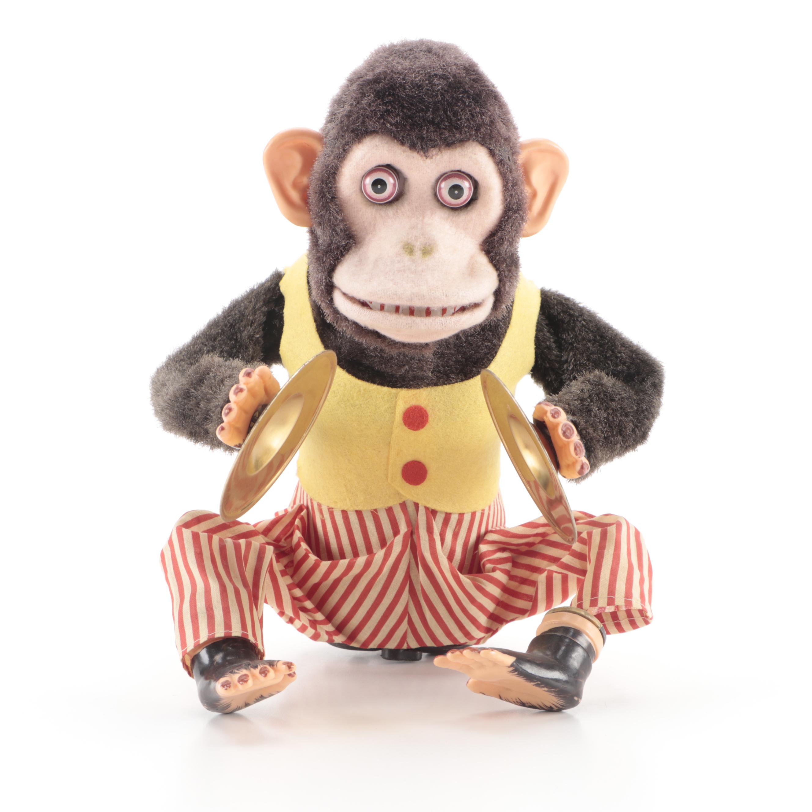 C.K. "Musical Jolly Chimp" Battery Operated Toy, Mid to Late 20th Century