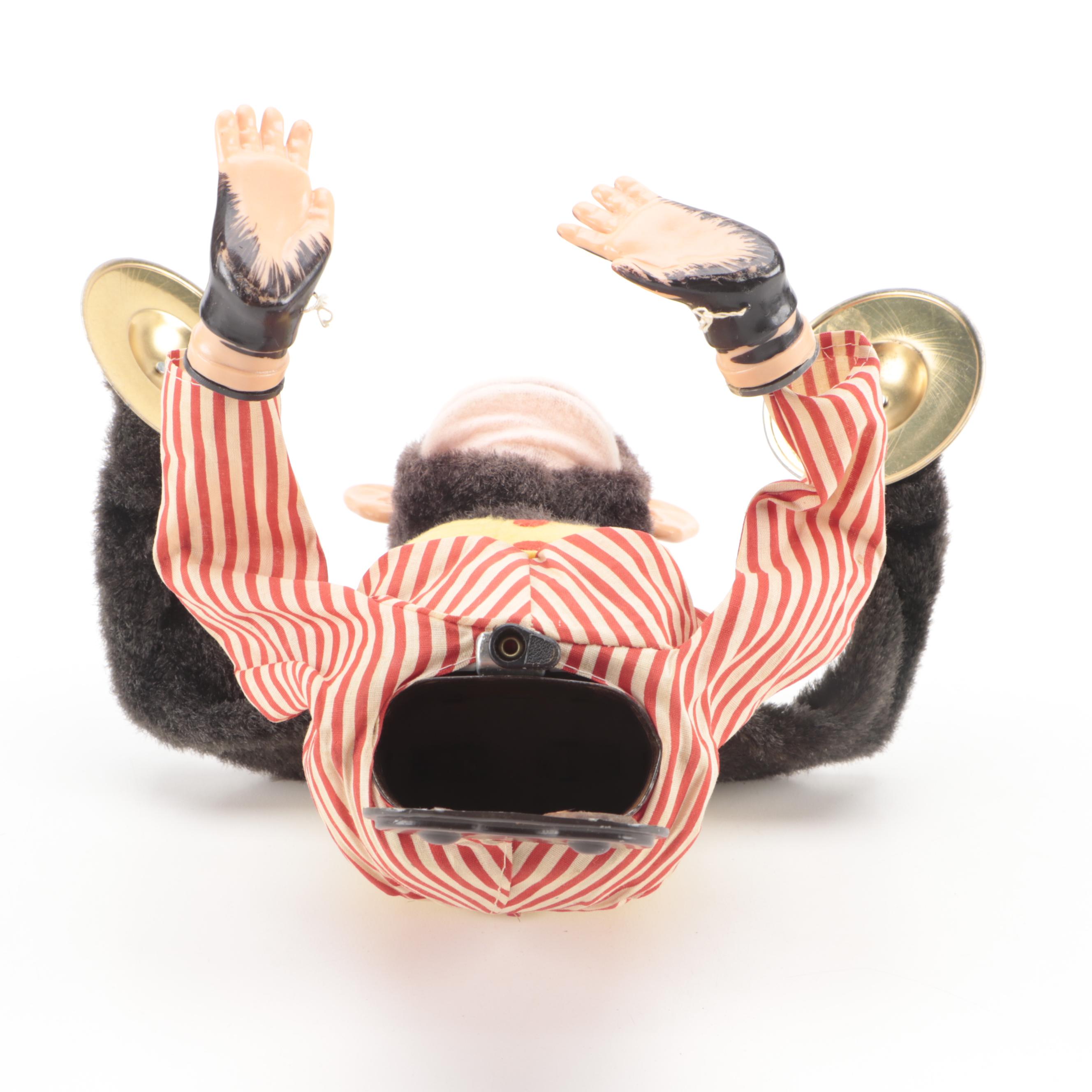 C.K. "Musical Jolly Chimp" Battery Operated Toy, Mid to Late 20th Century