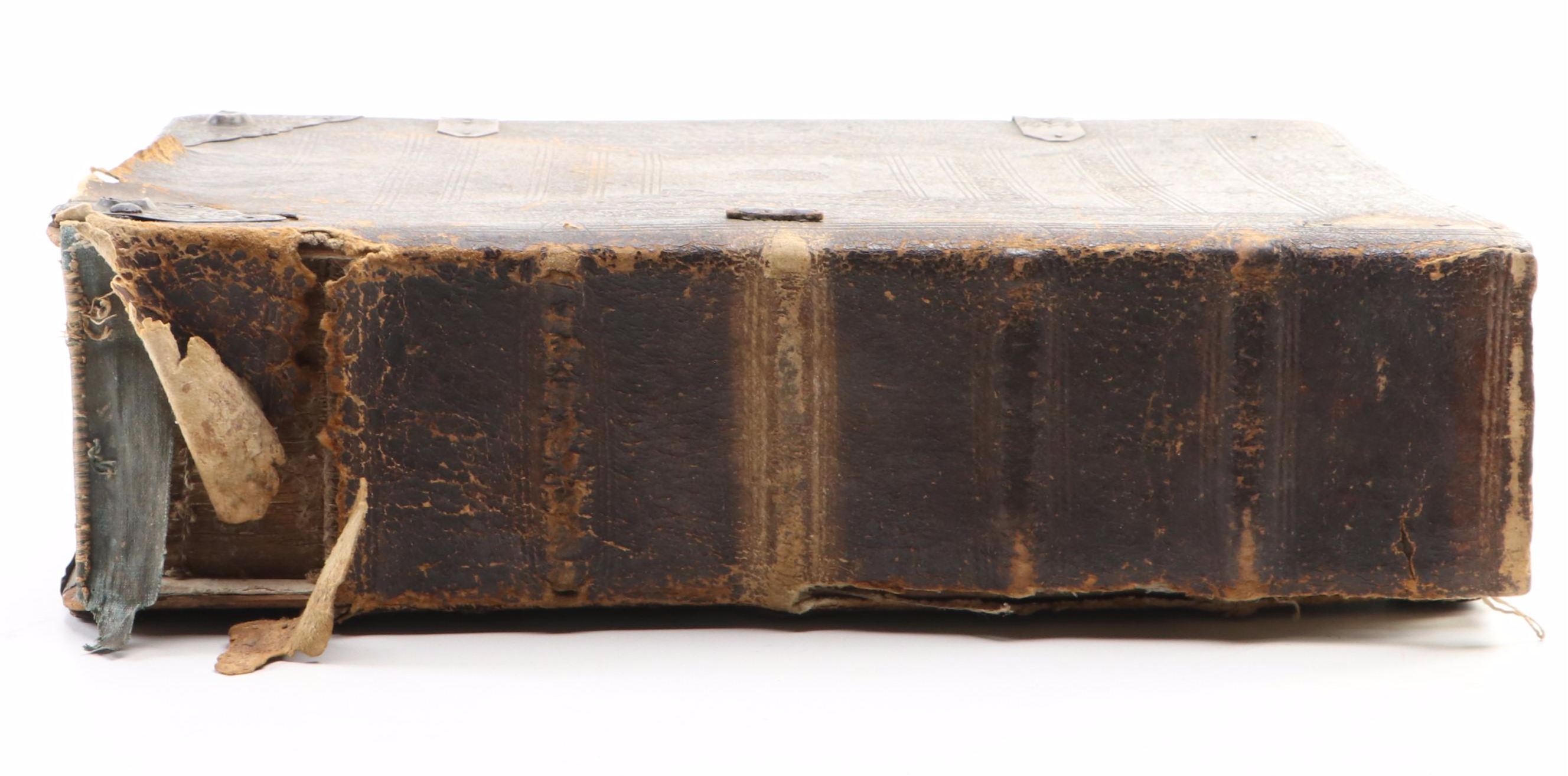 German Language Martin Luther Bible, circa 1720