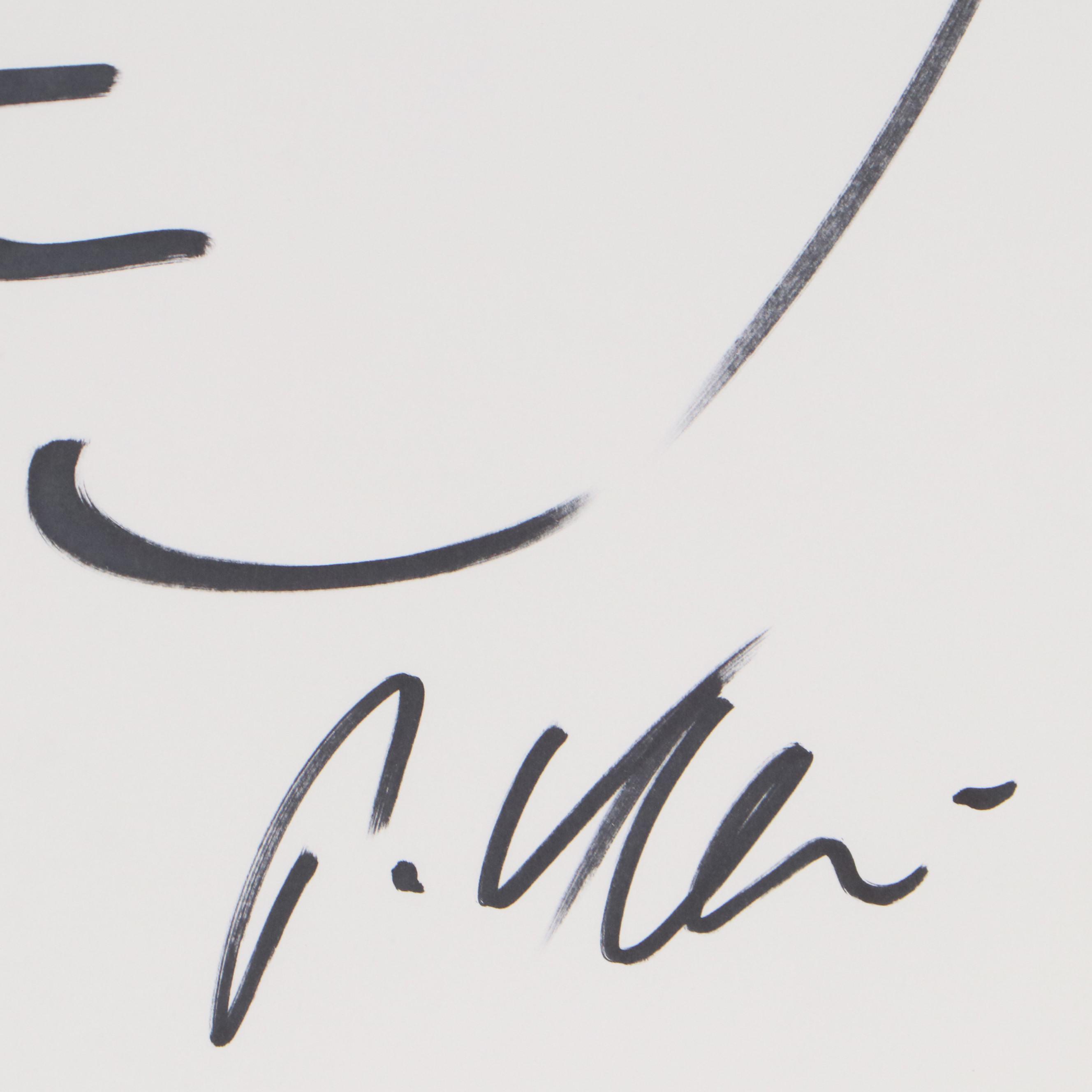 Peter Keil Abstract Ink Portraits