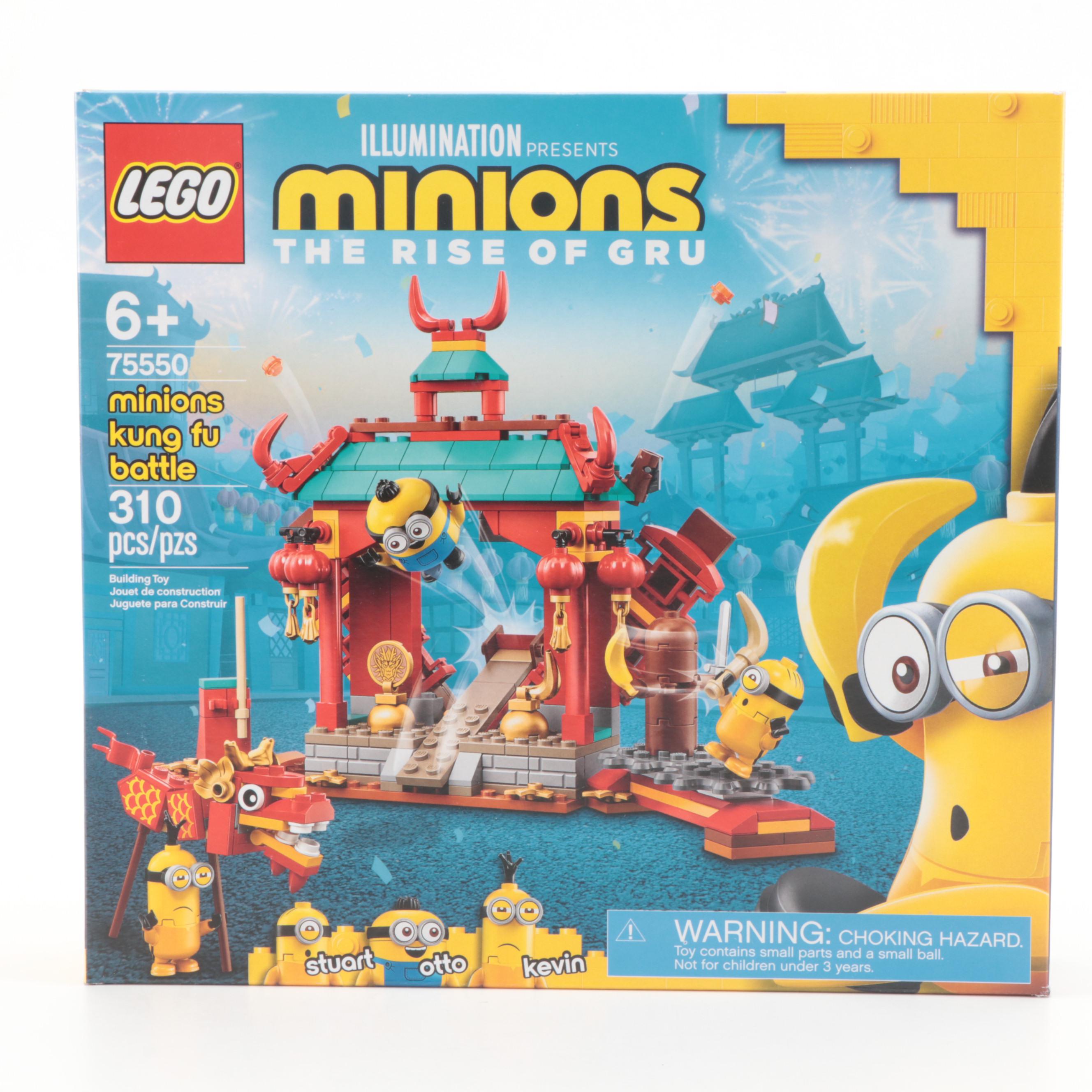 LEGO Minions Kung Fu Battle and Other Minions: The Rise of Gru Kits