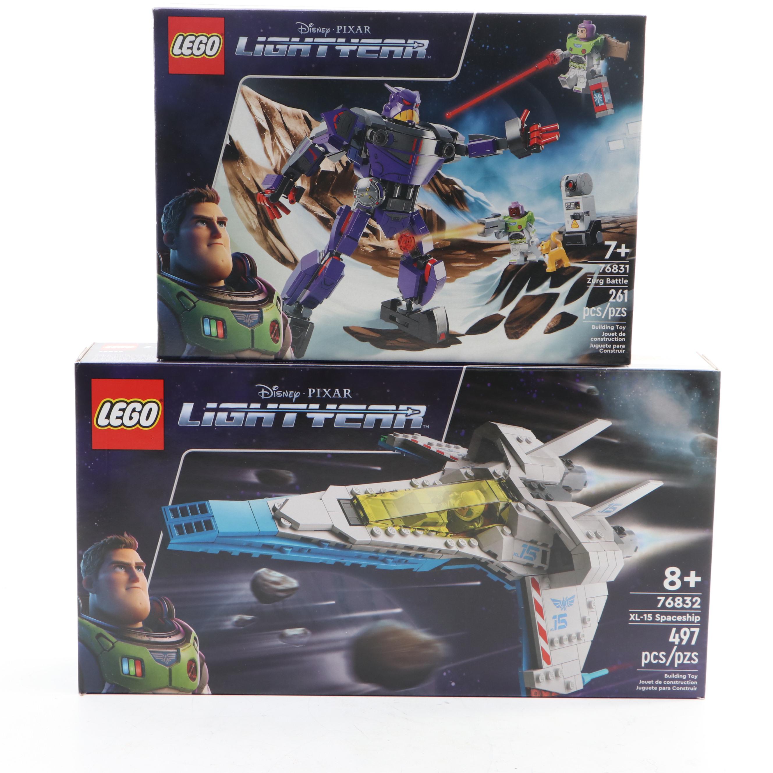 LEGO Disney Pixar Buzz Lightyear and BrickHeadz Building Sets