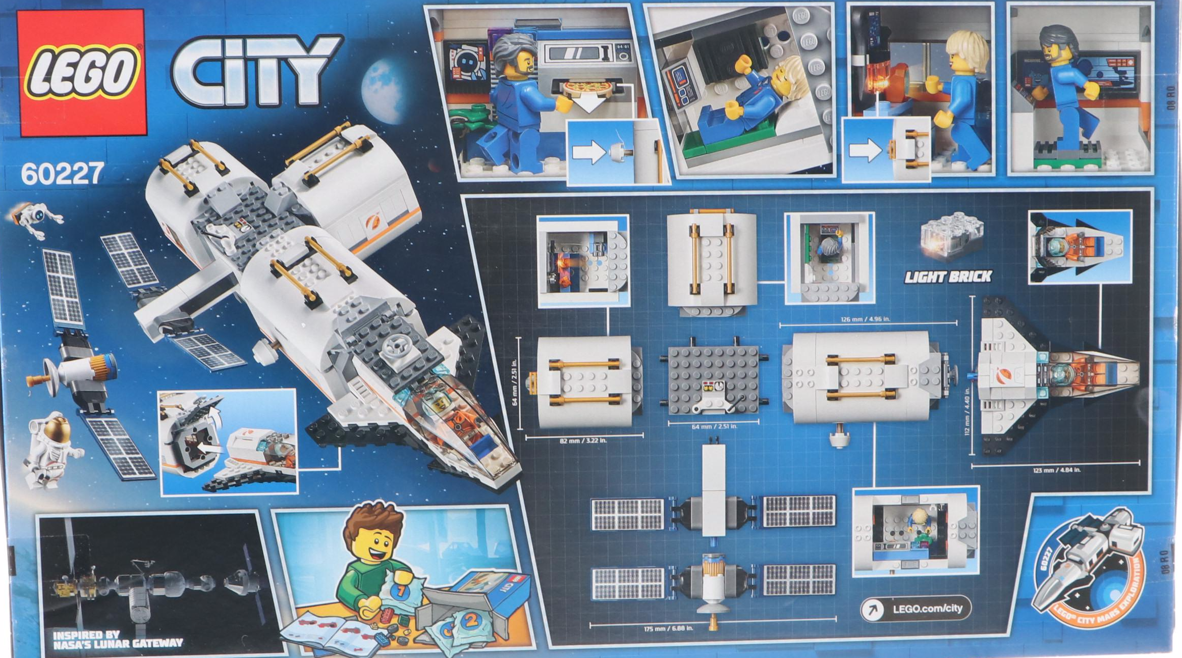 LEGO CITY and Creator Space Exploration Building Sets