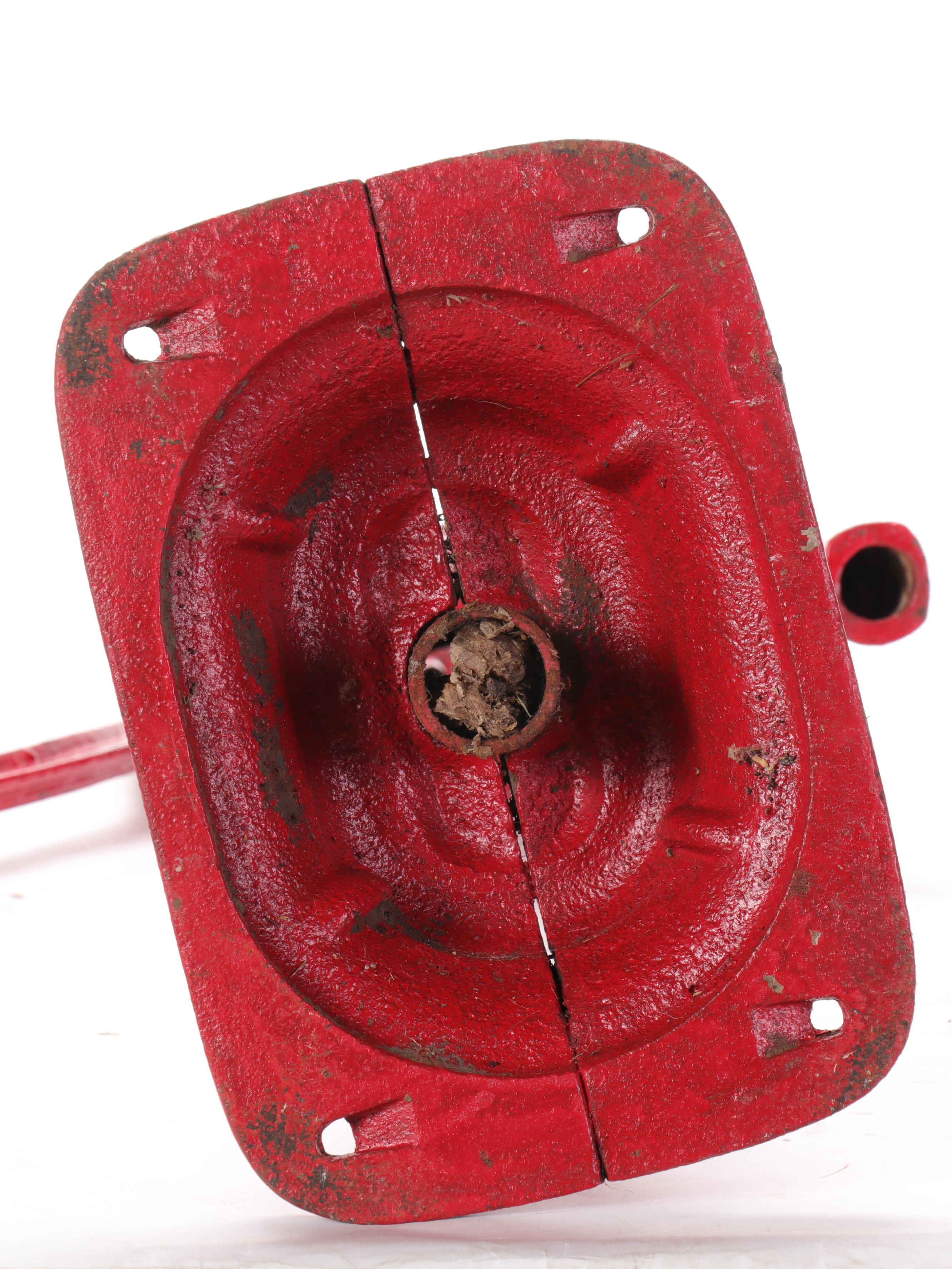 Red Jacket Cast Iron Water Pump, Early 20th Century