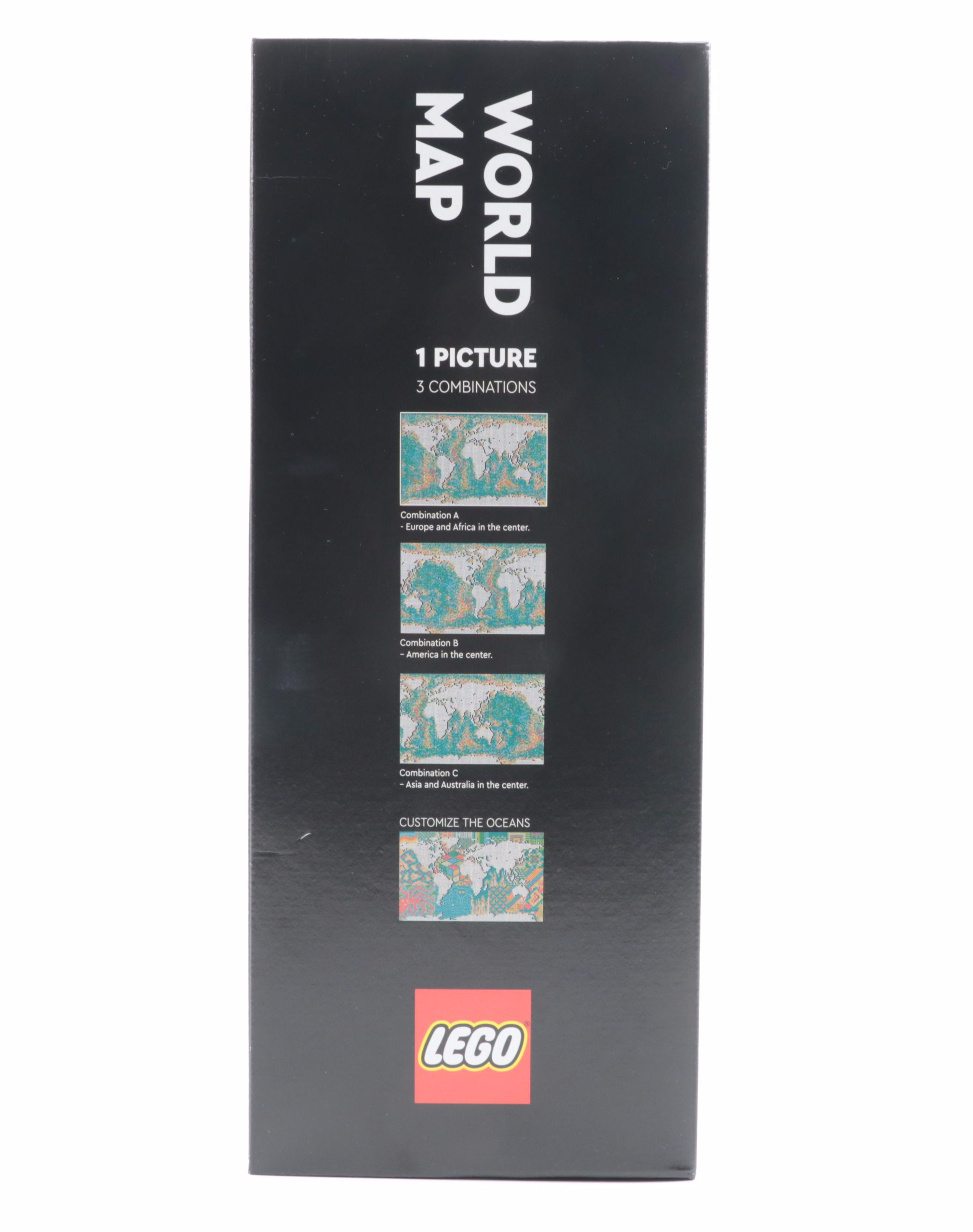 LEGO World Map Combination Building Set
