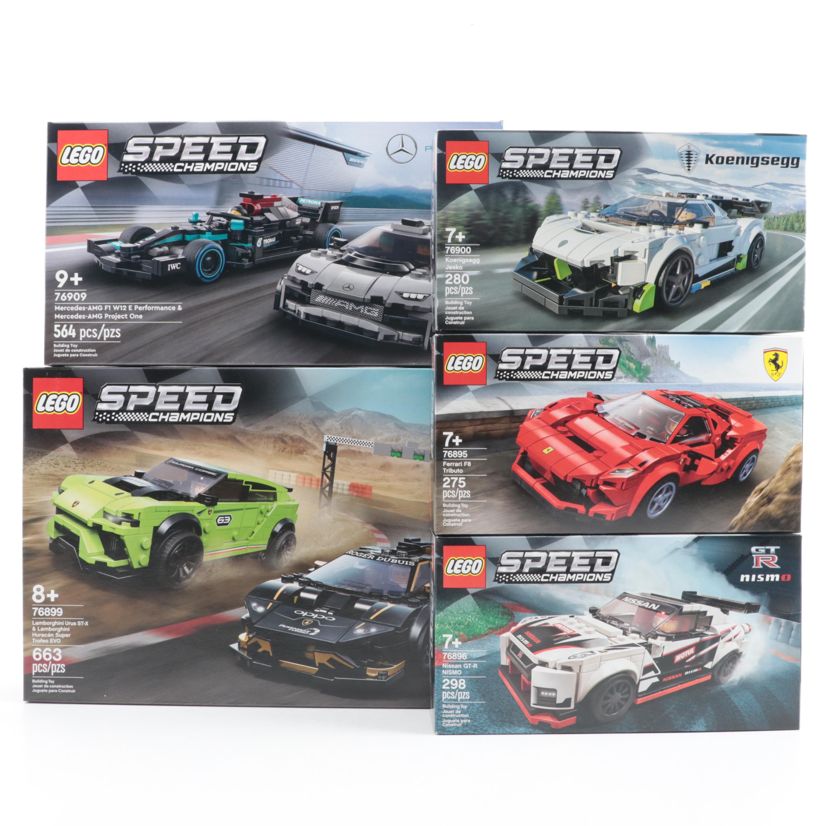 LEGO Speed Champions Construction Toy Car Sets, 2000–2022