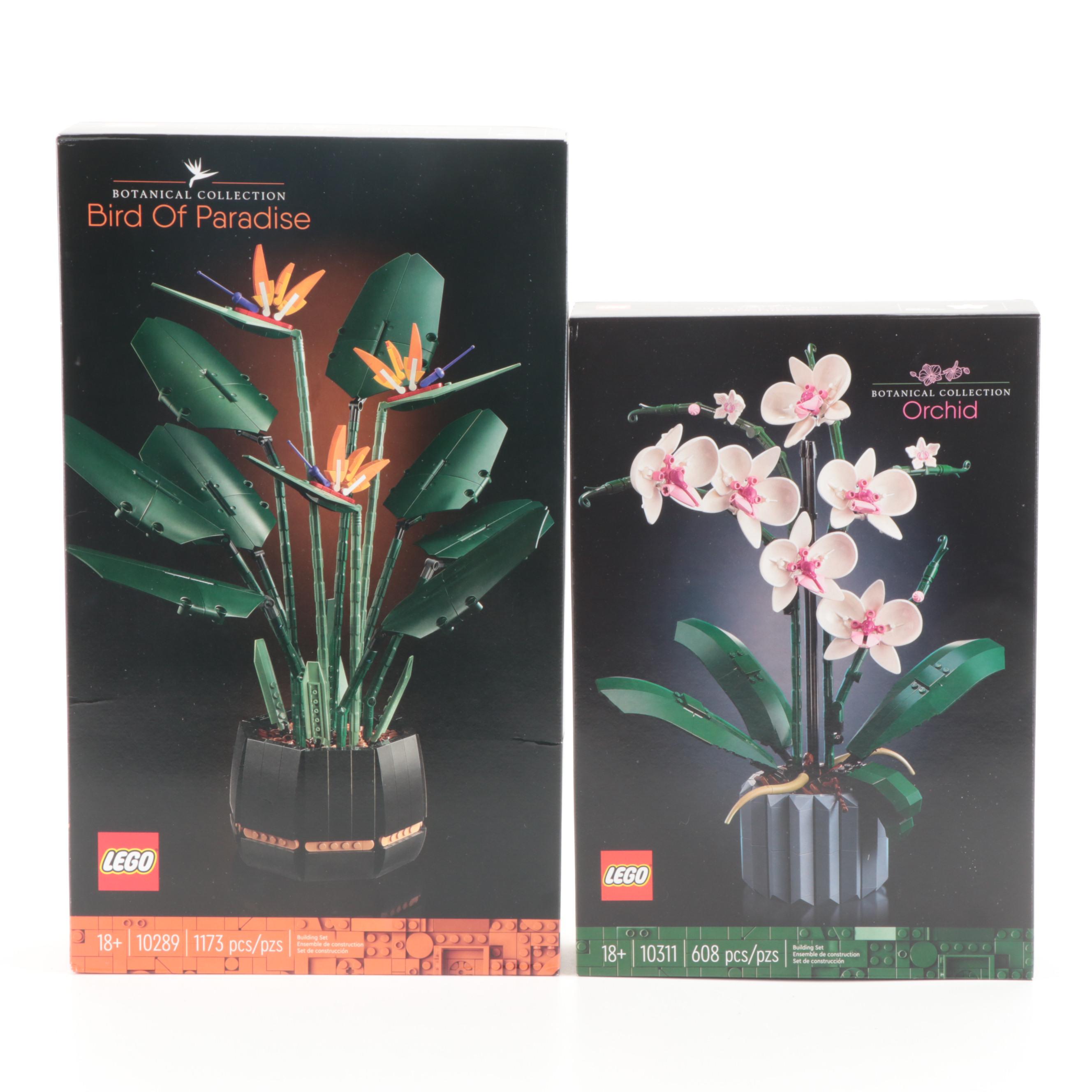 LEGO Botanical Collection and Other Floral Building Sets