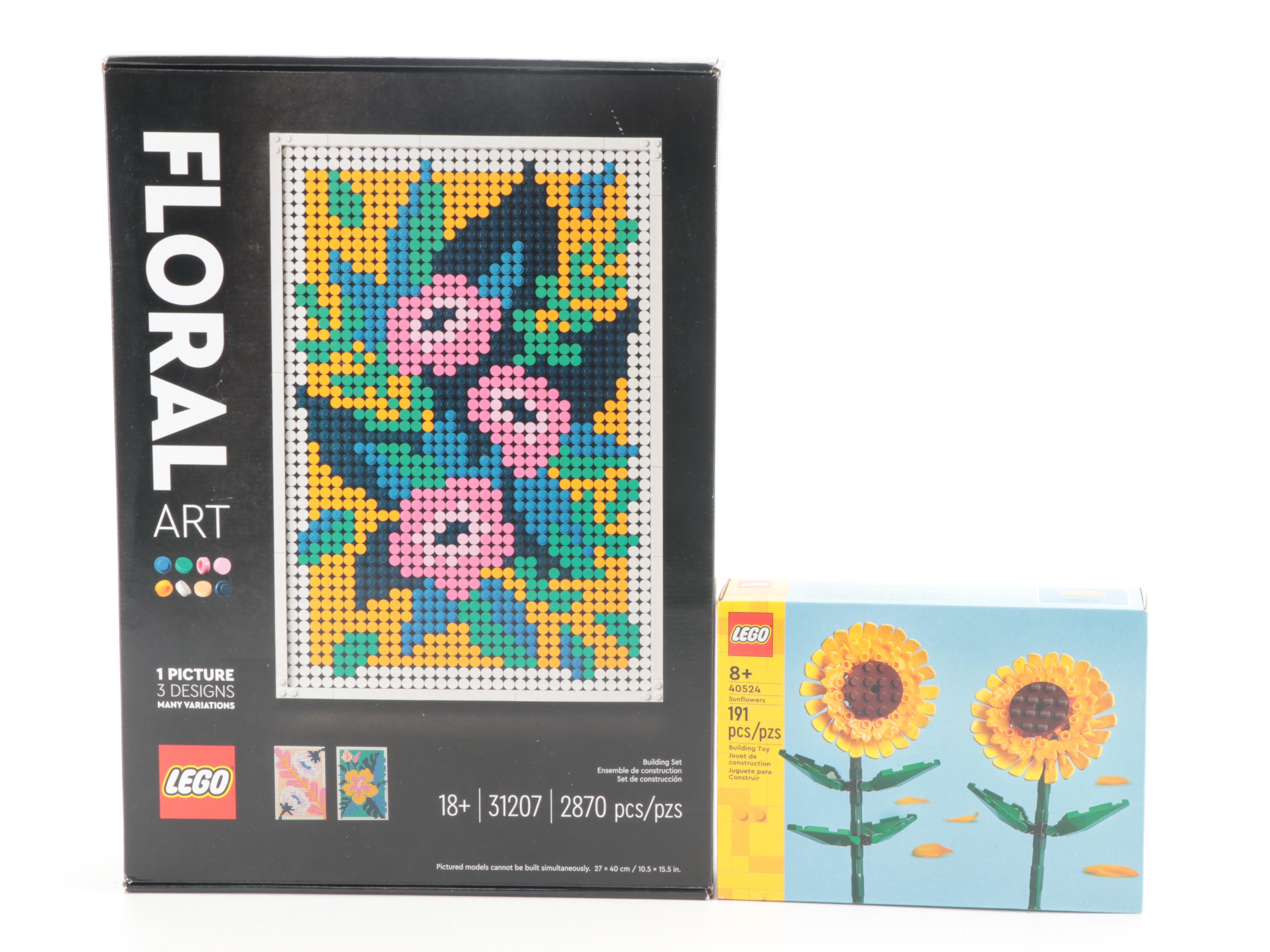 LEGO Botanical Collection and Other Floral Building Sets
