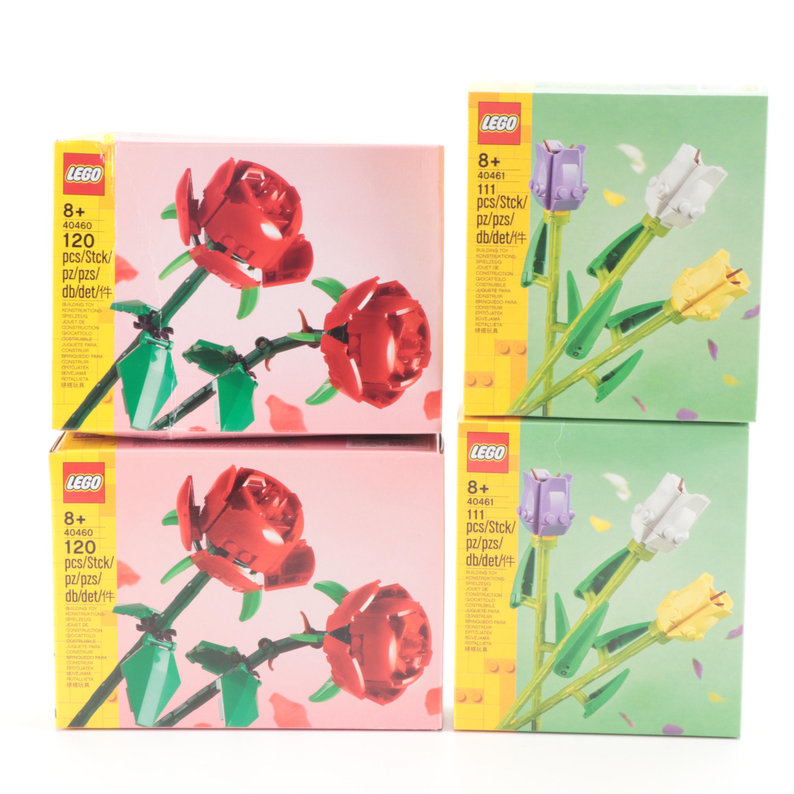 LEGO Botanical Collection and Other Floral Building Sets