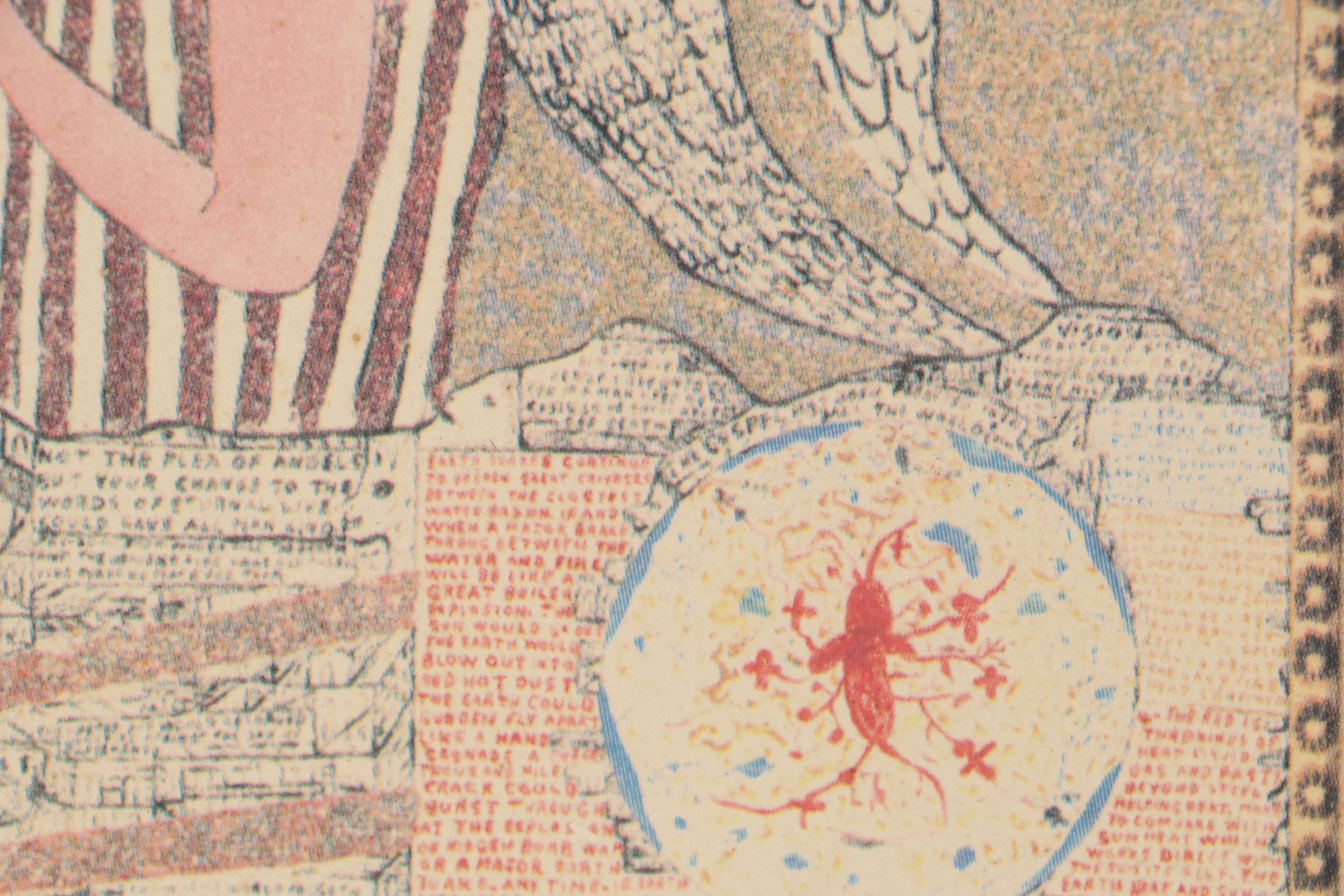 Howard Finster Folk Art Digital Print of Religious Scene