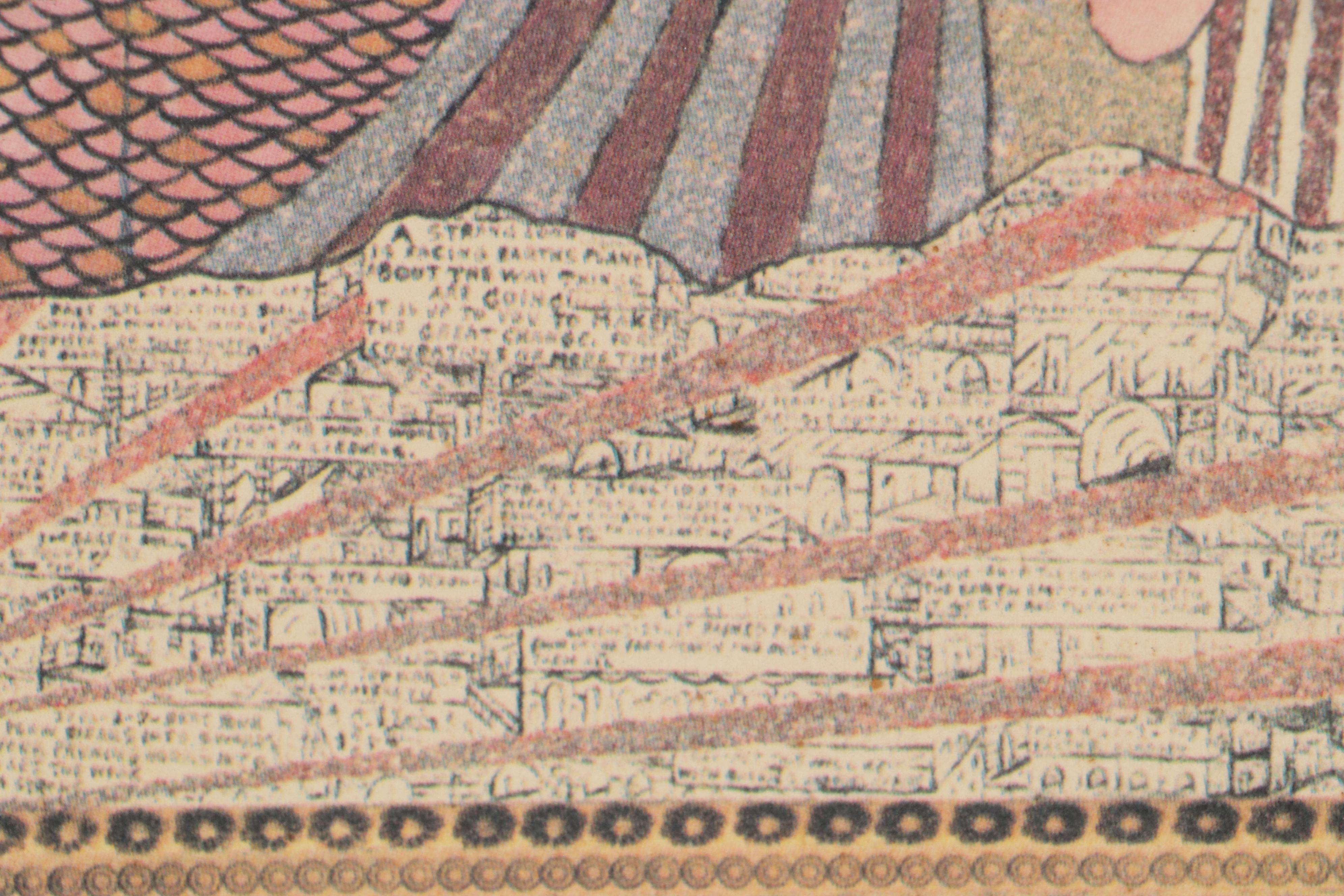 Howard Finster Folk Art Digital Print of Religious Scene