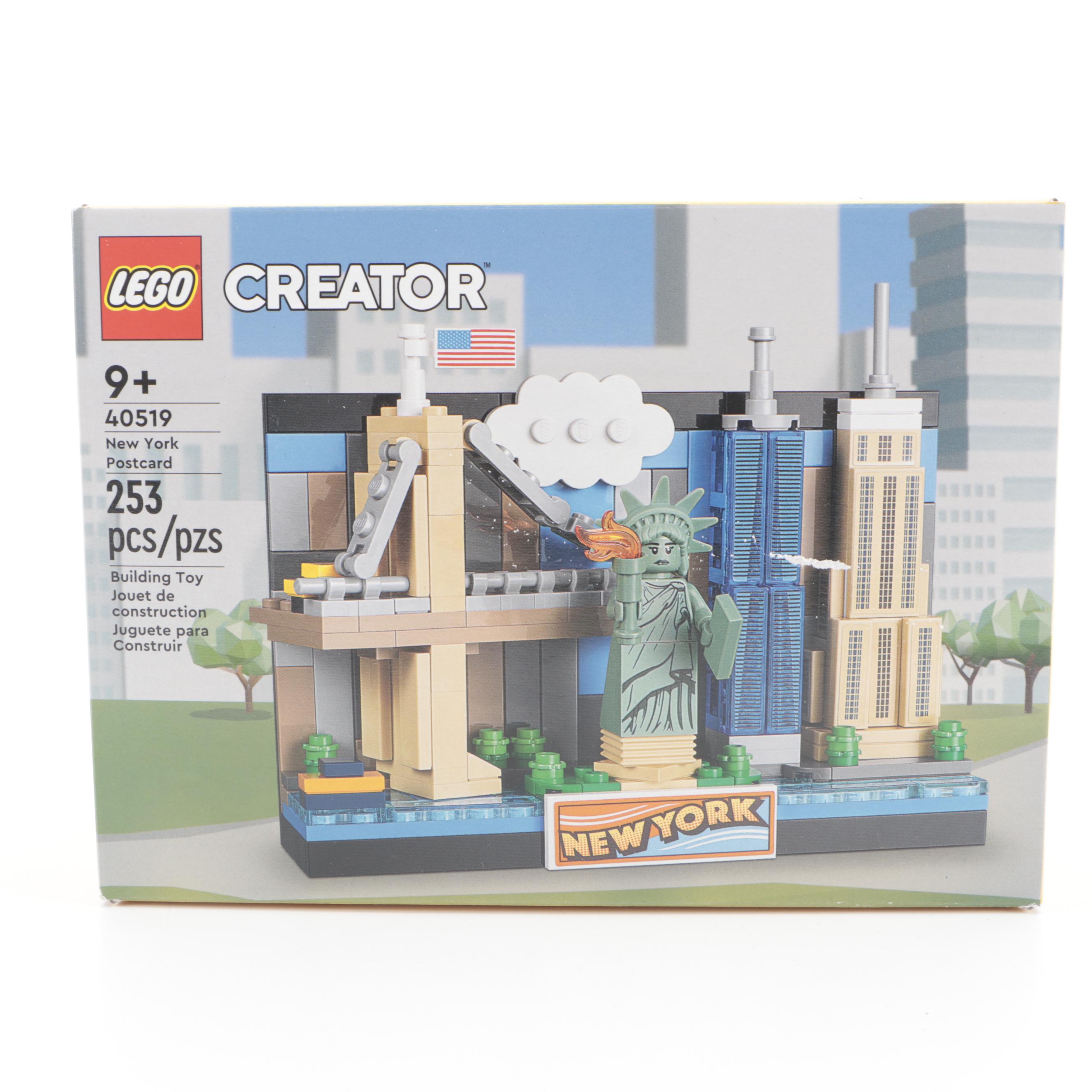LEGO Architecture, Creator and BrickHeadz Lady Liberty Building Kits