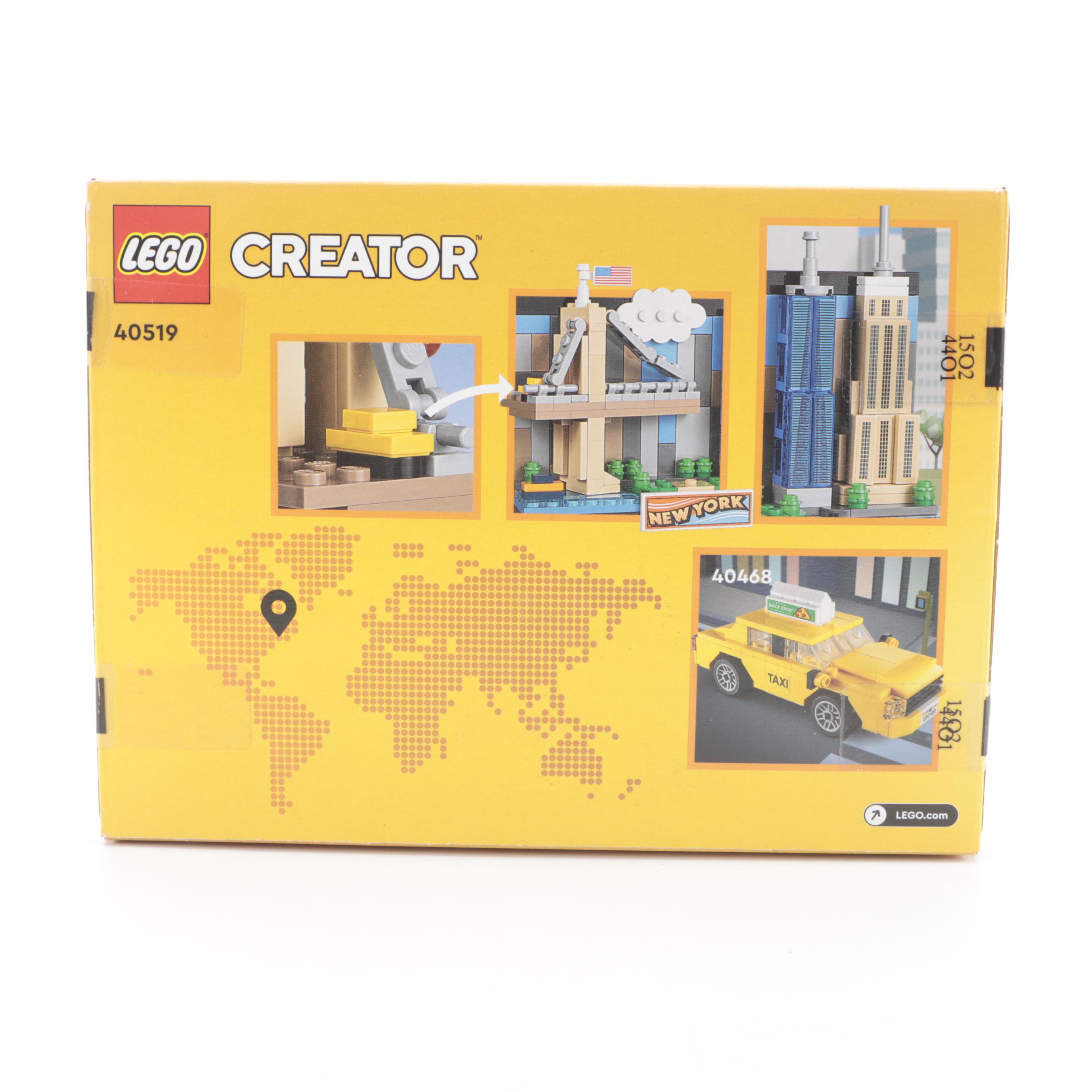 LEGO Architecture, Creator and BrickHeadz Lady Liberty Building Kits