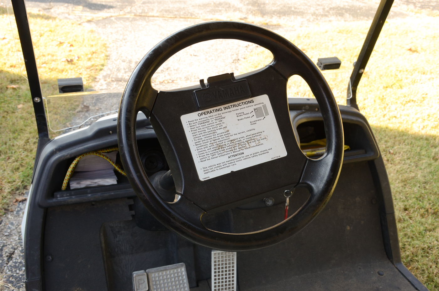 Yamaha Two Seat Golf Cart