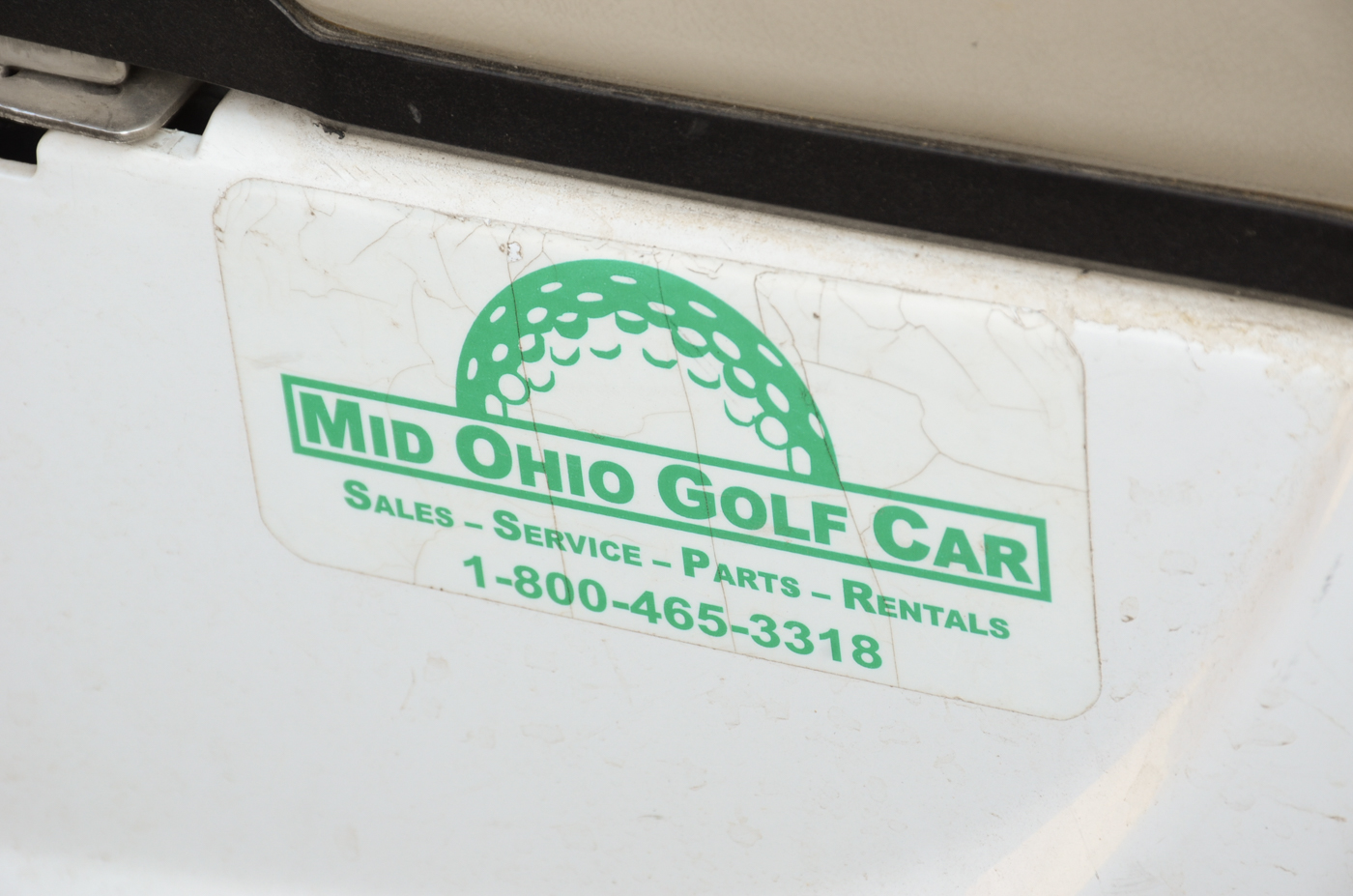 Yamaha Two Seat Golf Cart