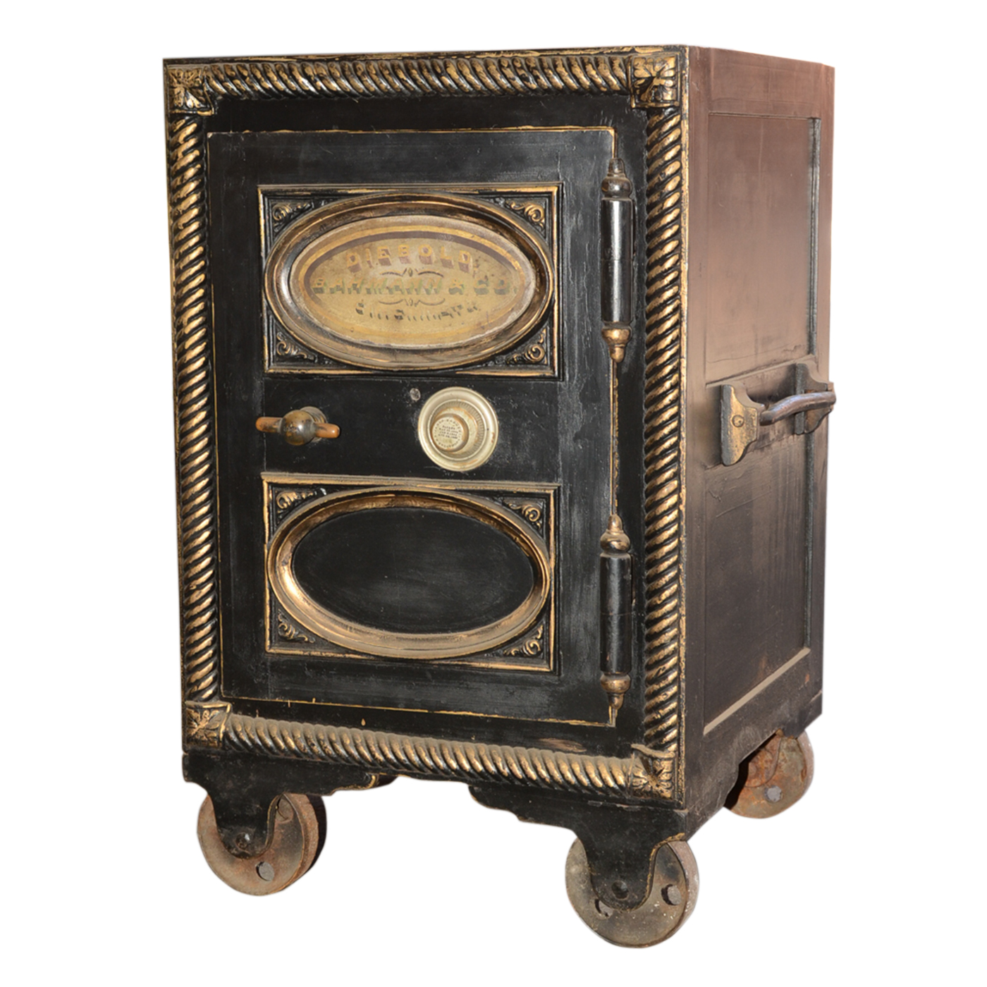 Diebold, Bahmann & Co (Cincinnati, Ohio) Victorian Floor Safe