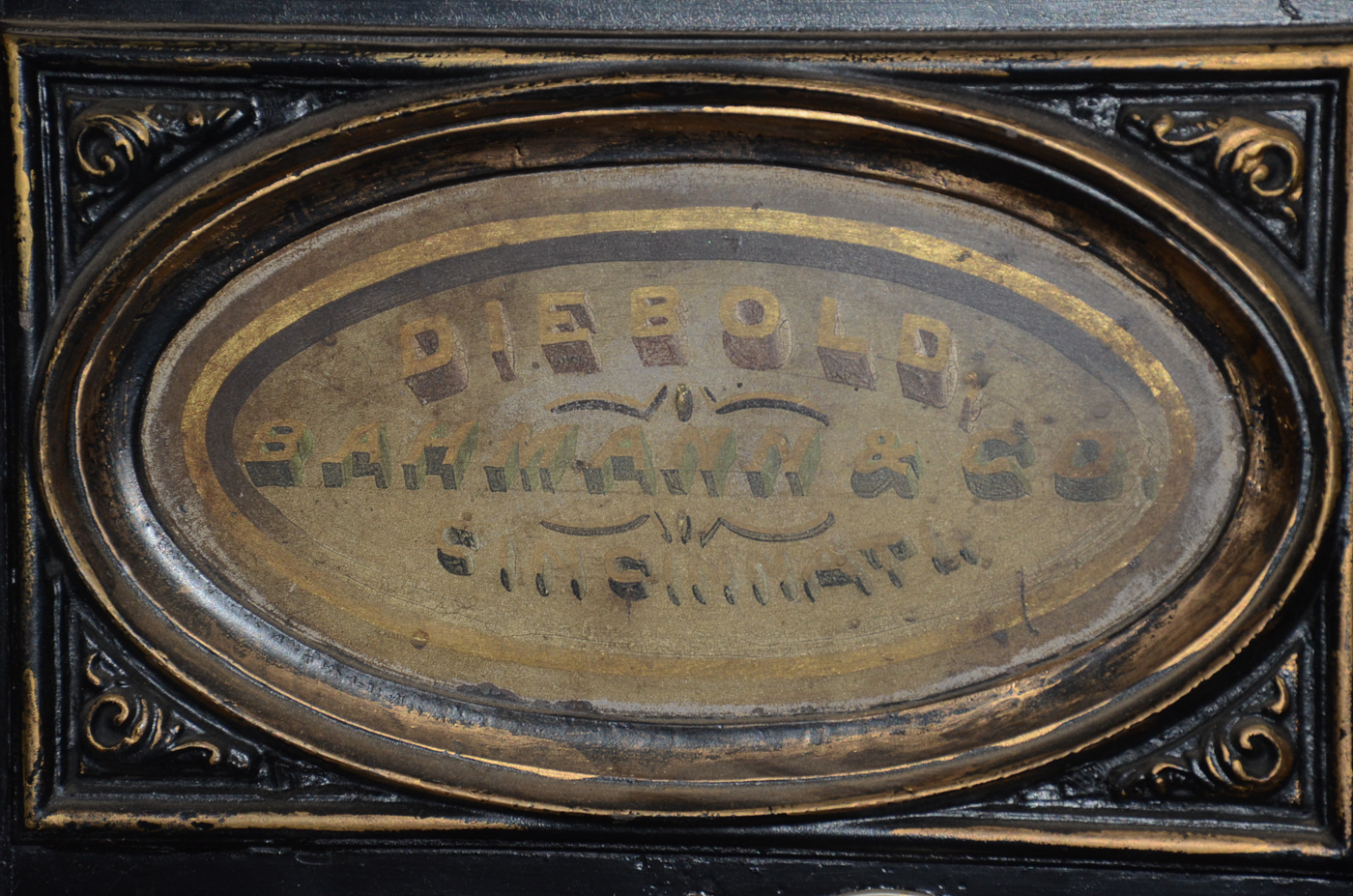 Diebold, Bahmann & Co (Cincinnati, Ohio) Victorian Floor Safe