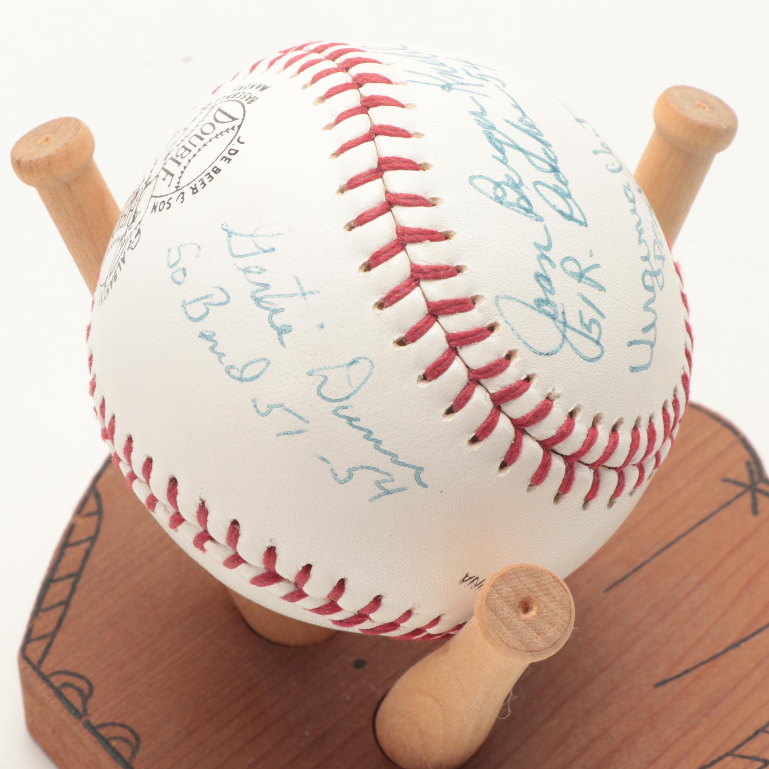 Gertrude Dunn, Alice Pollitt, Joan Berger, Virginia Manina Signed Baseball, More