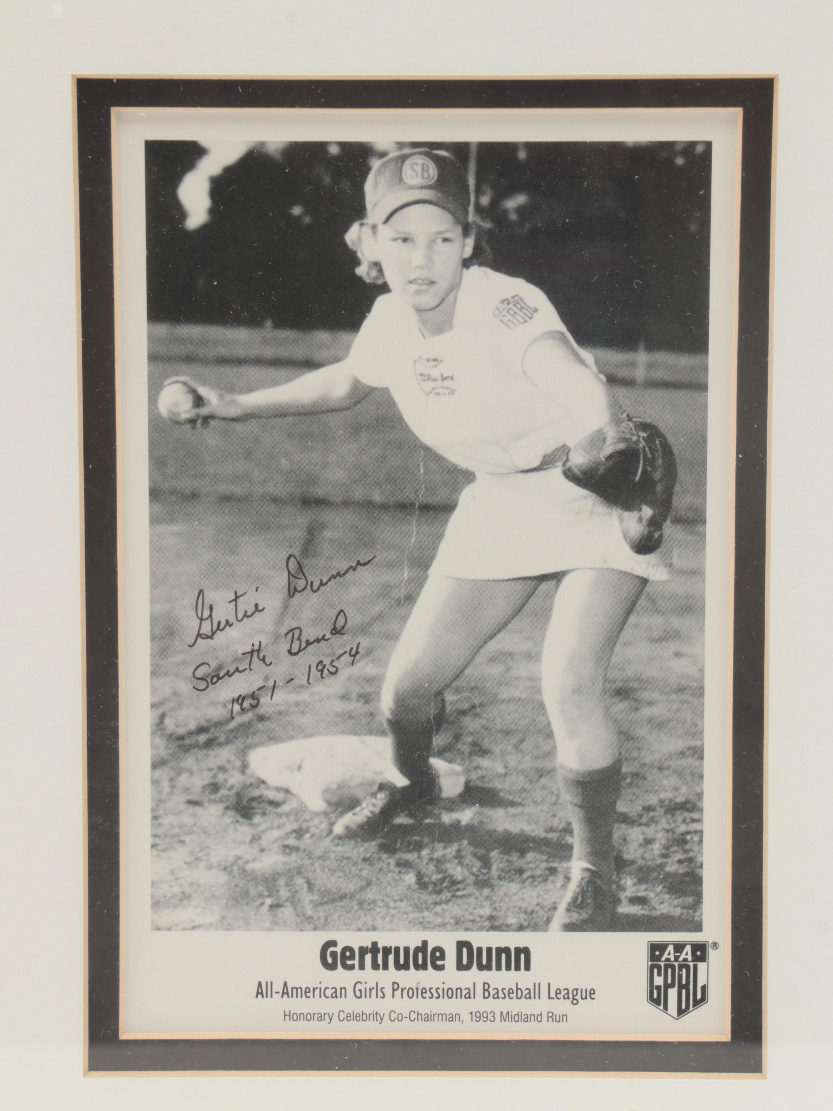 Gertrude Dunn, Alice Pollitt, Joan Berger, Virginia Manina Signed Baseball, More