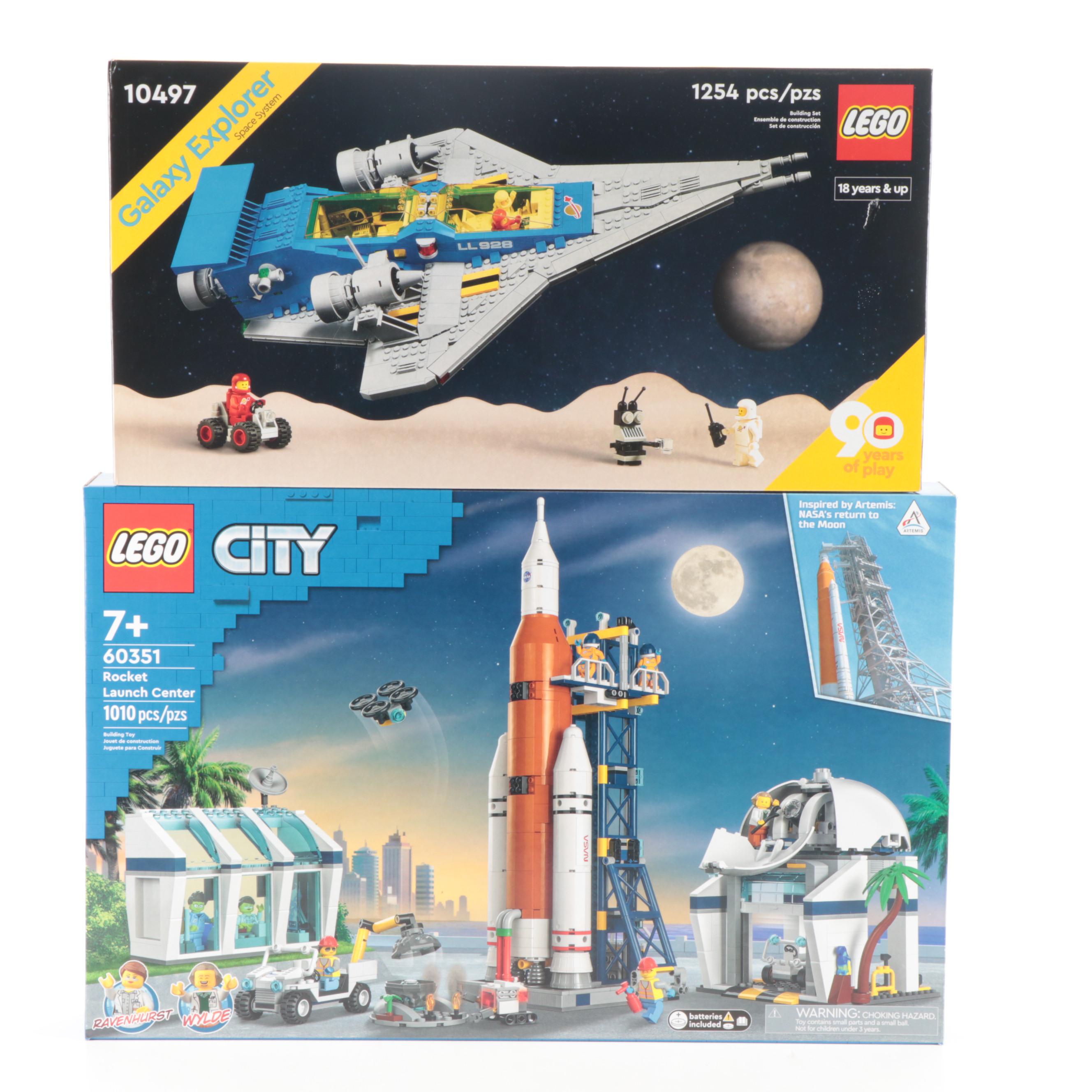 LEGO CITY and Other Space Travel Building Kits