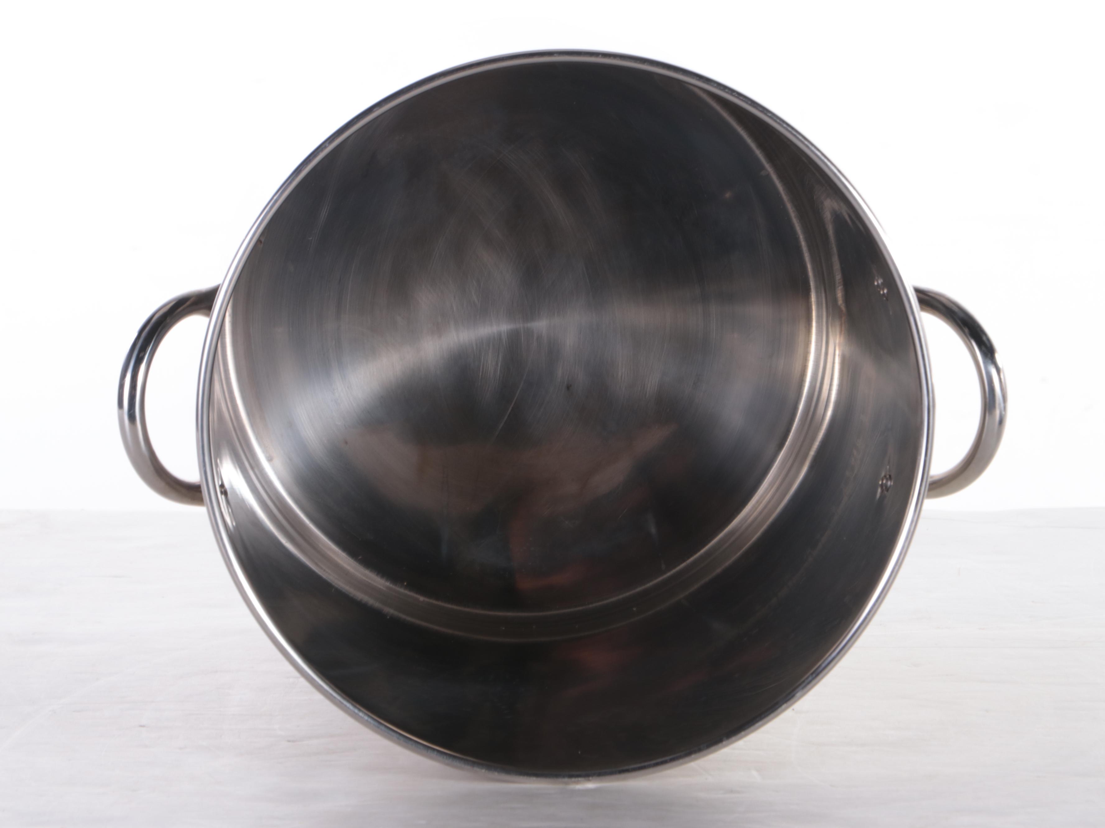 Infinity Glo Stainless Steel 32 Qt. Turkey Fryer and Stockpot Steamer Boiler