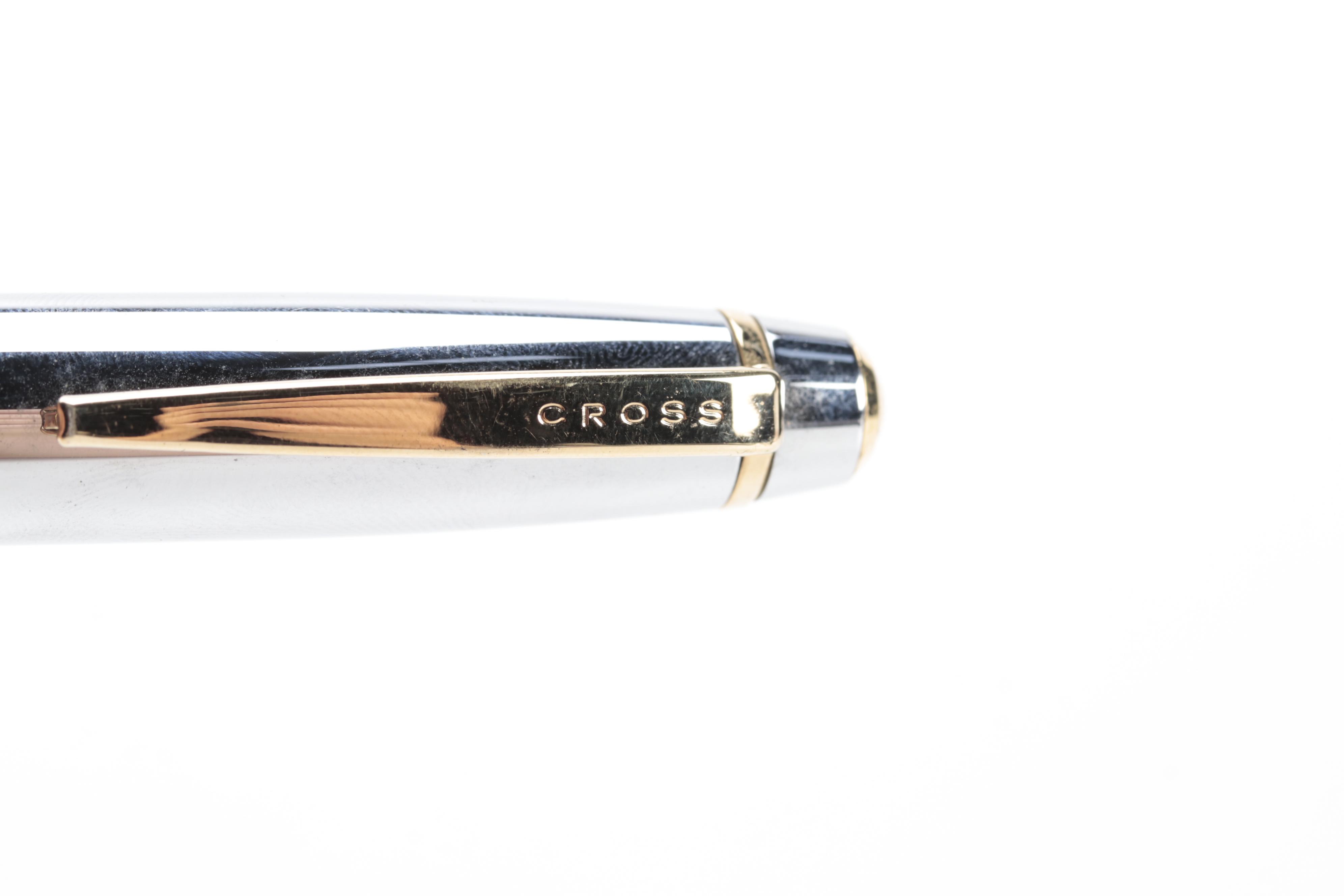 Cross Century and Other 10, 12 and 14K Gold Filled Cross Pencils and Pens