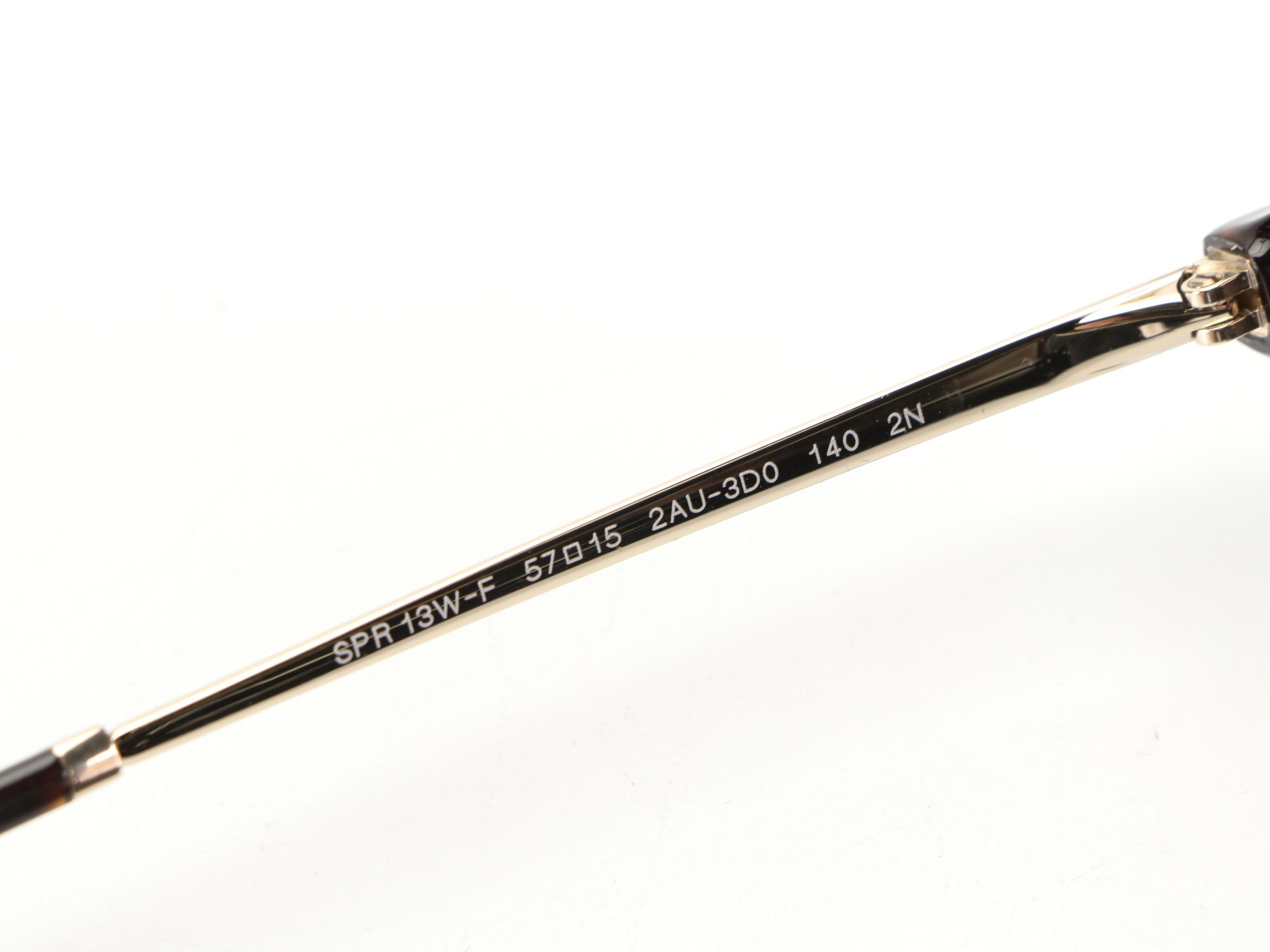 Prada SPR13W-F Sunglasses in Havana with Case and Box