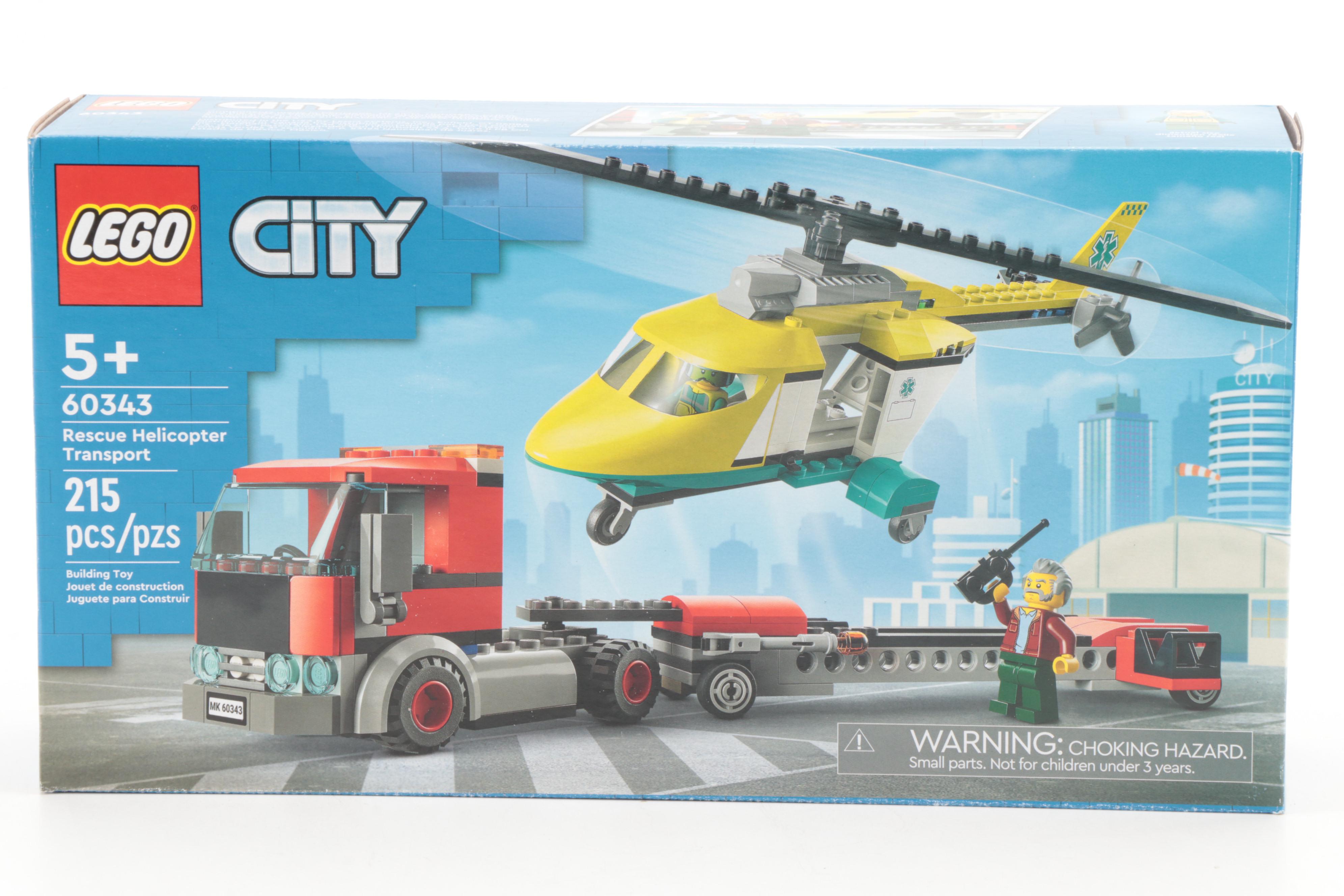 LEGO CITY and Creator Helicopter Building Kits