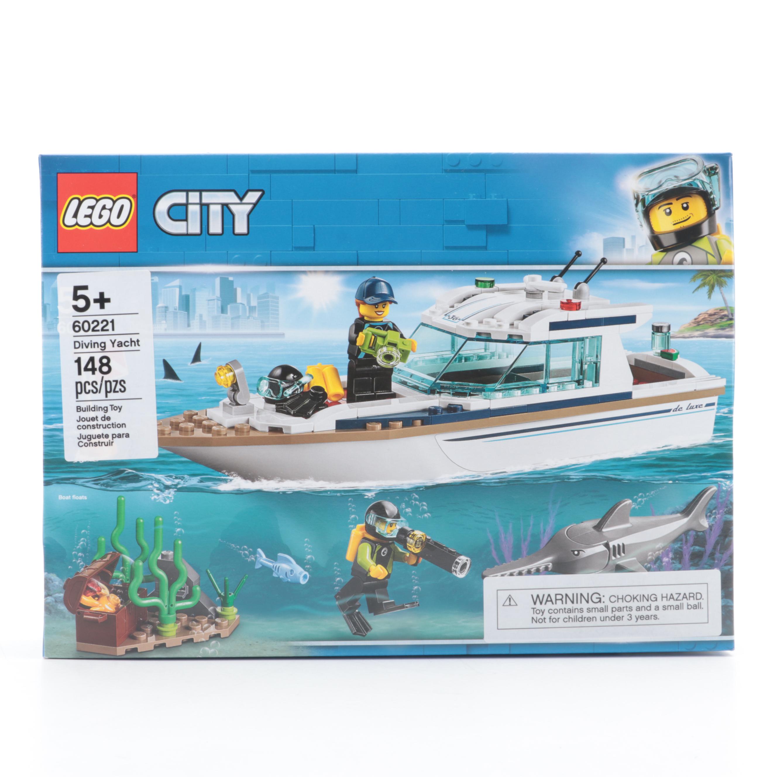 LEGO CITY and Creator Beach and Boating Building Kits