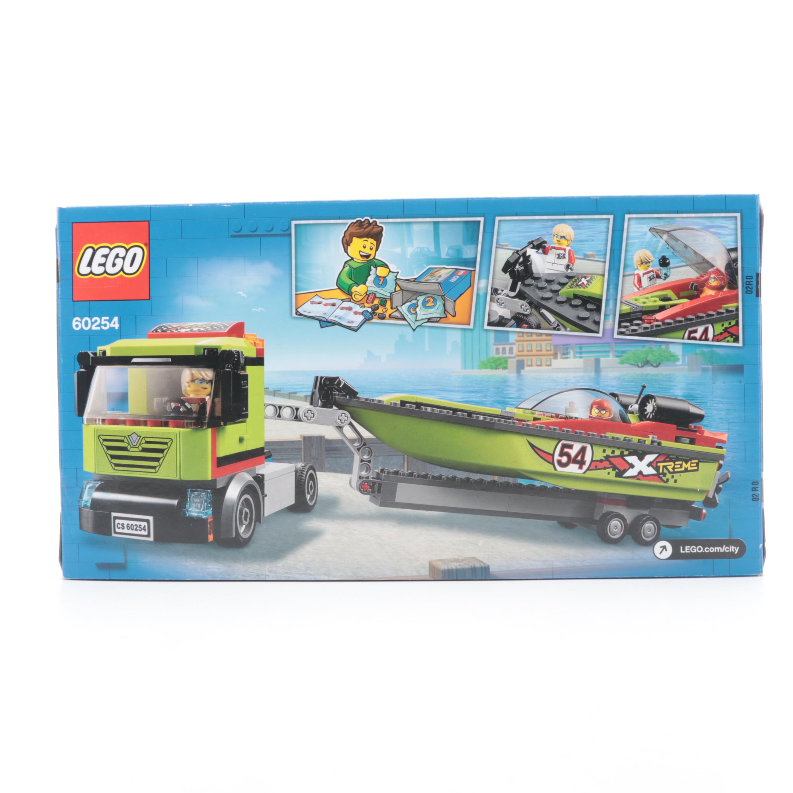 LEGO CITY and Creator Beach and Boating Building Kits