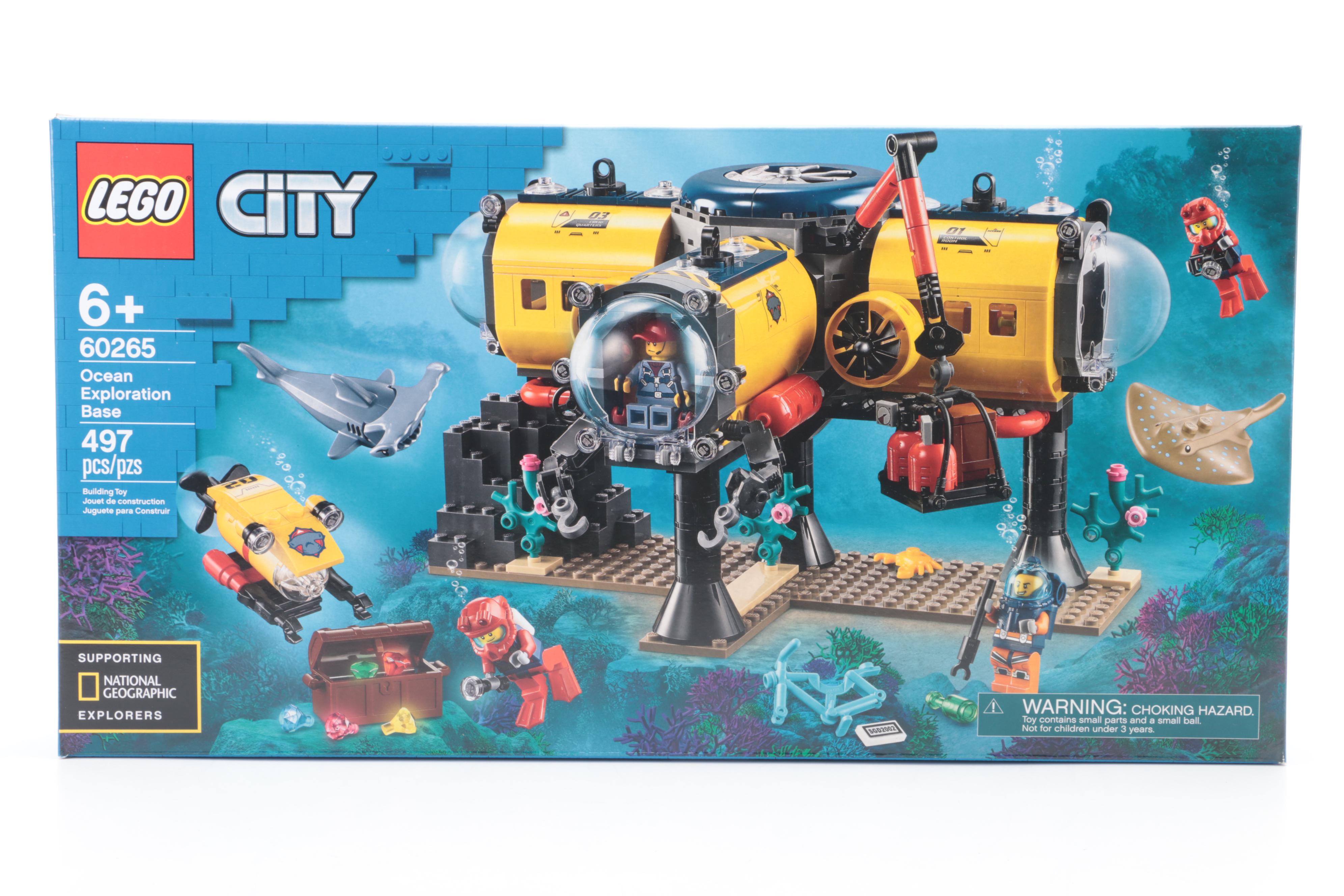 LEGO Creator and CITY Ocean Exploration Building Sets