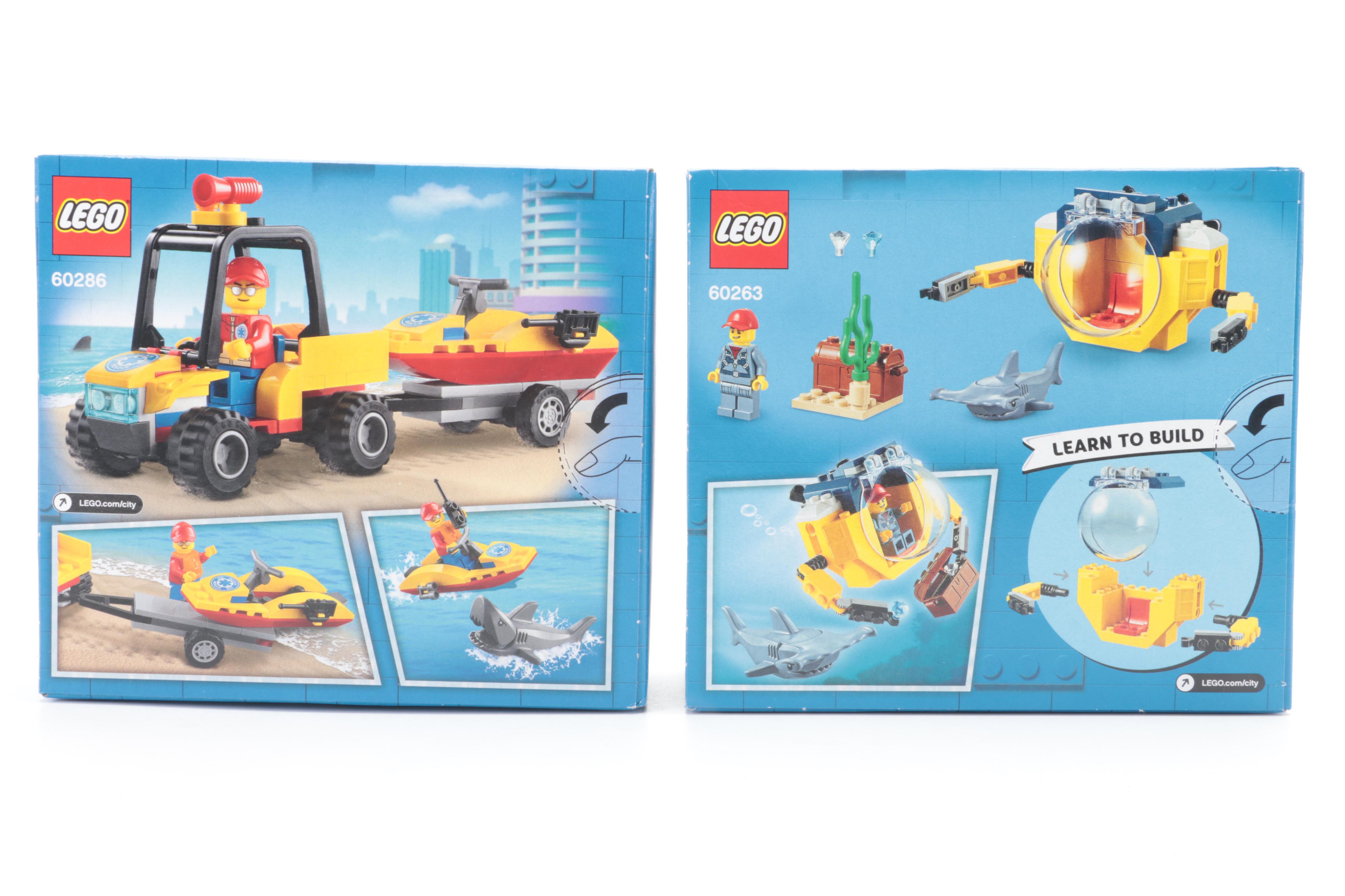 LEGO Creator and CITY Ocean Exploration Building Sets