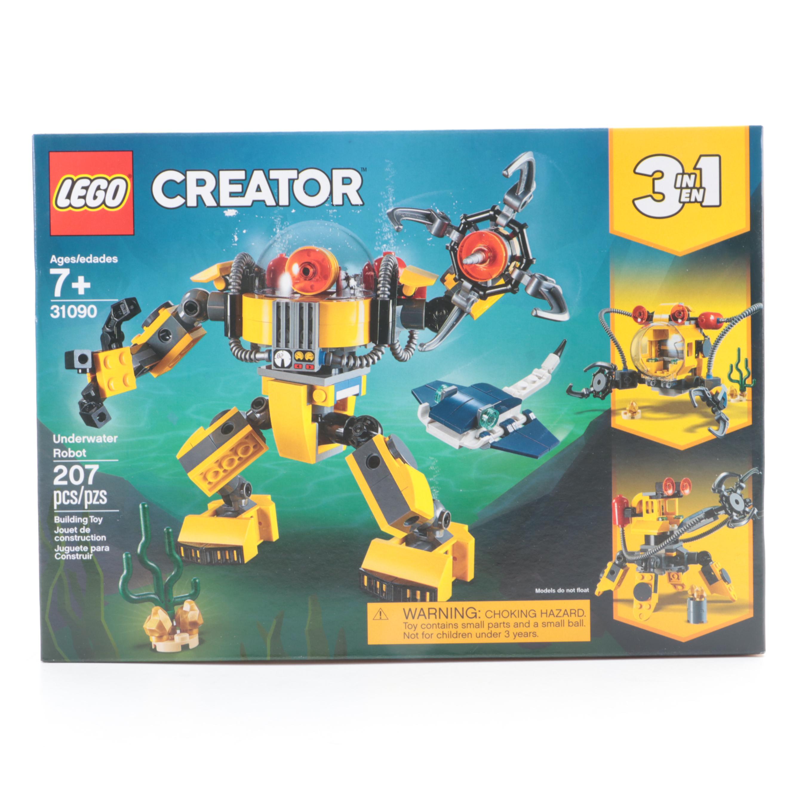 LEGO Creator and CITY Ocean Exploration Building Sets