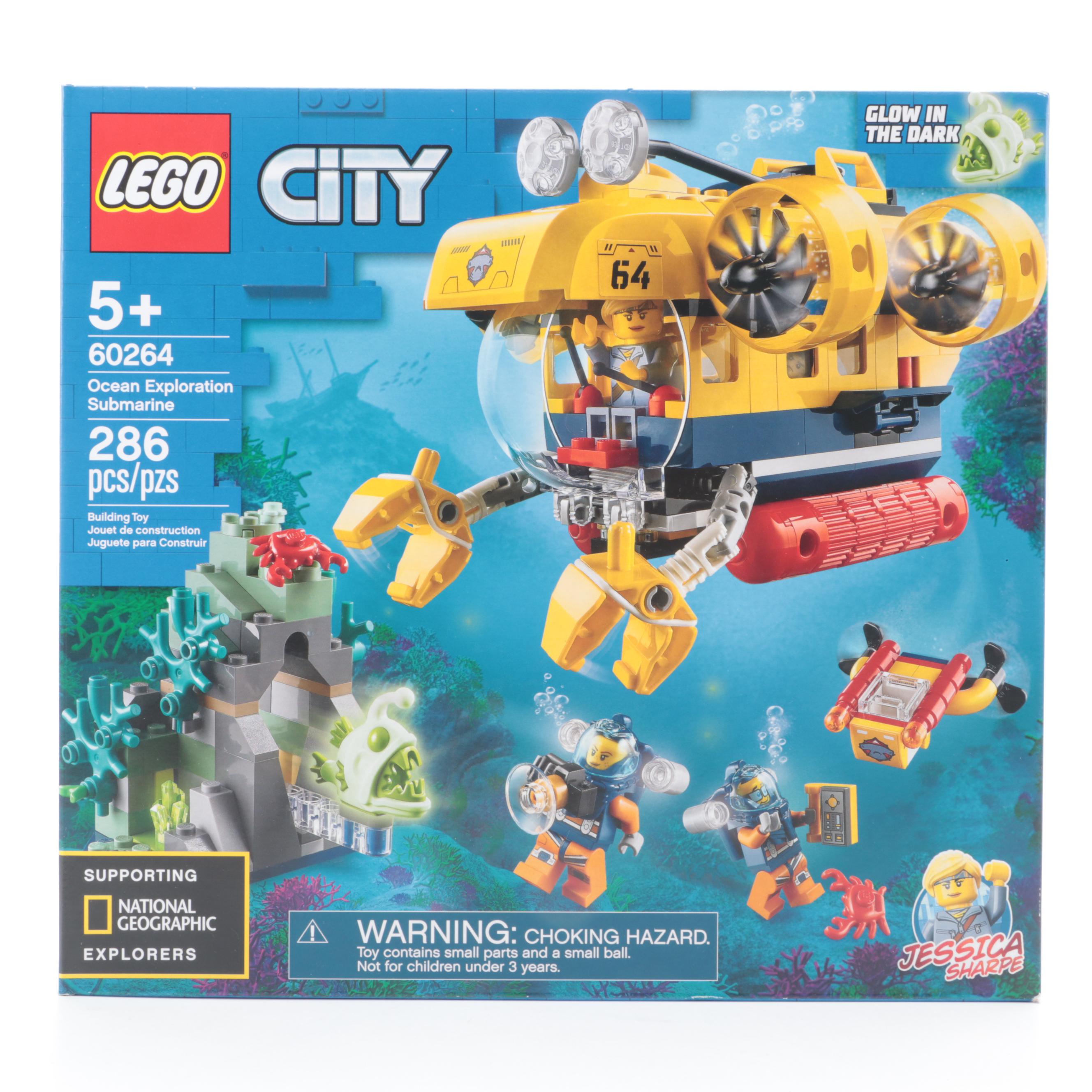 LEGO Creator and CITY Ocean Exploration Building Sets