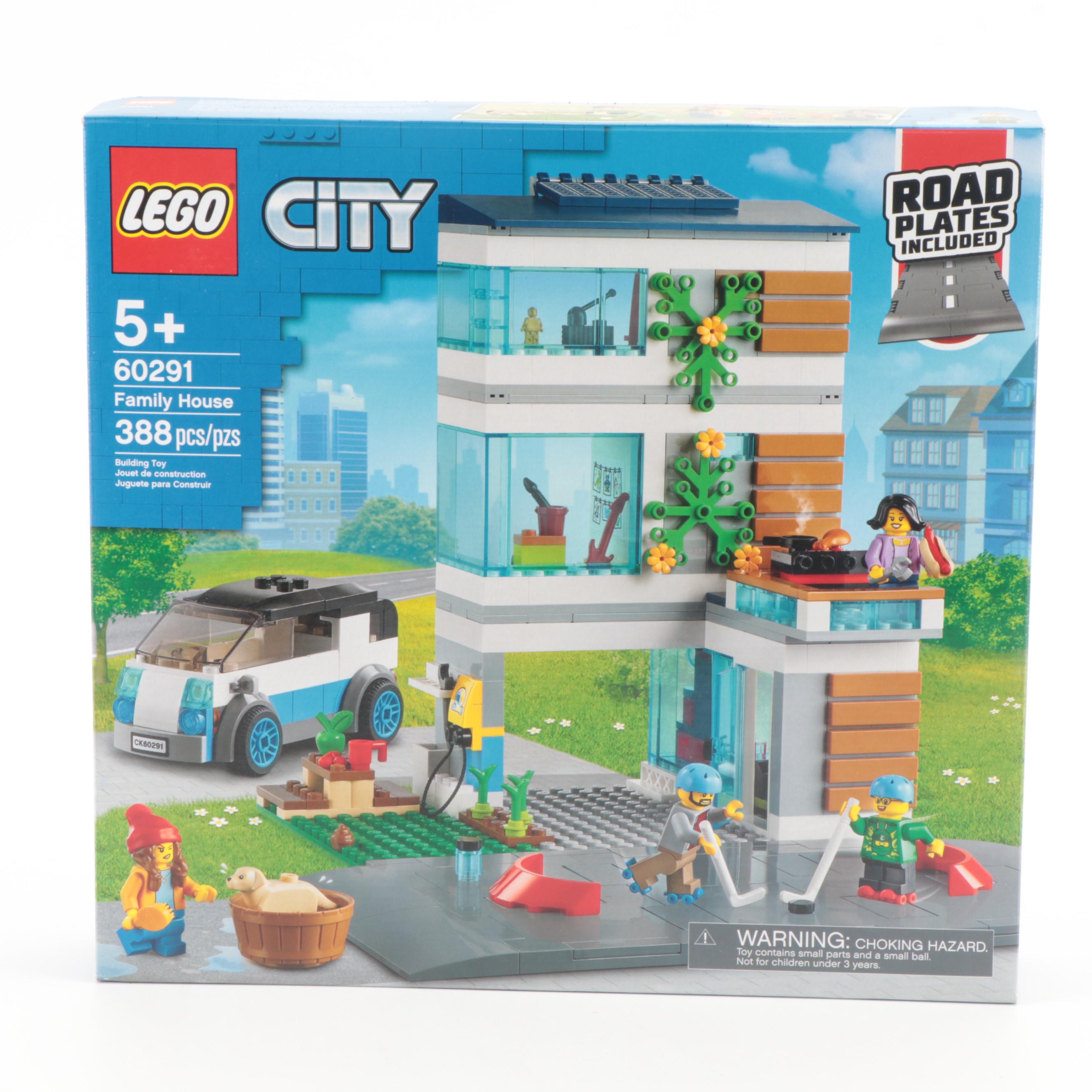 LEGO Family House, Townhouse Toy Store, Roadways, Minifigures and More Toy Sets
