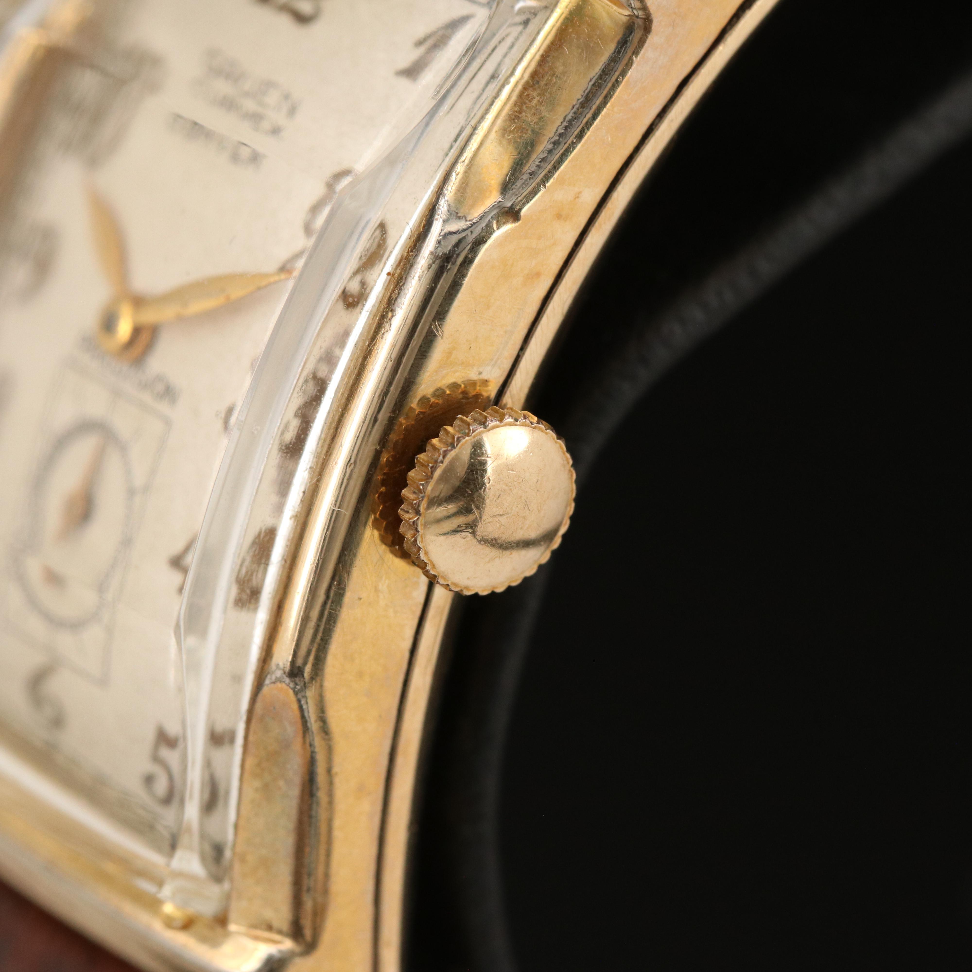 Vintage Gruen Curvex Precision Manual Wind Watch