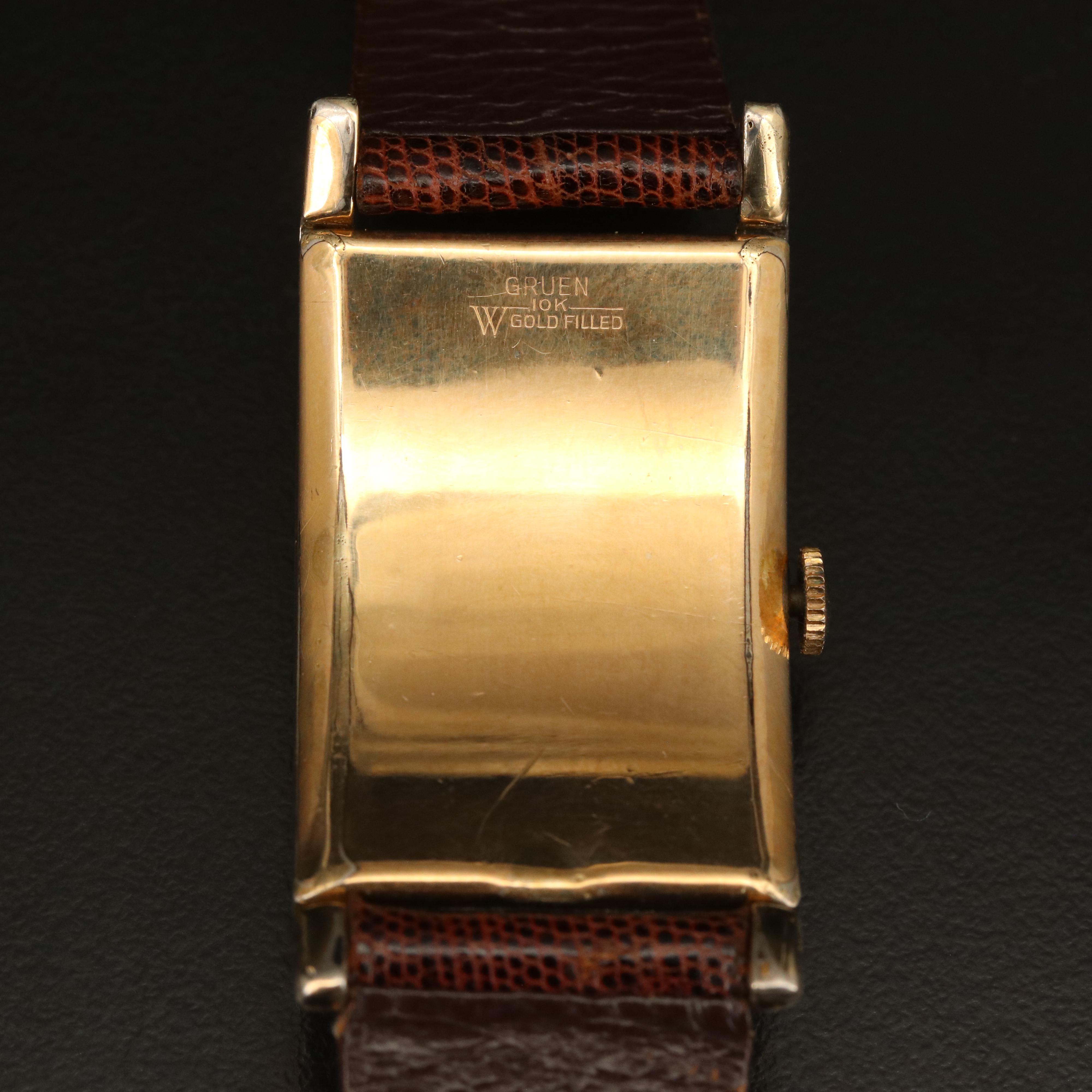 Vintage Gruen Curvex Precision Manual Wind Watch