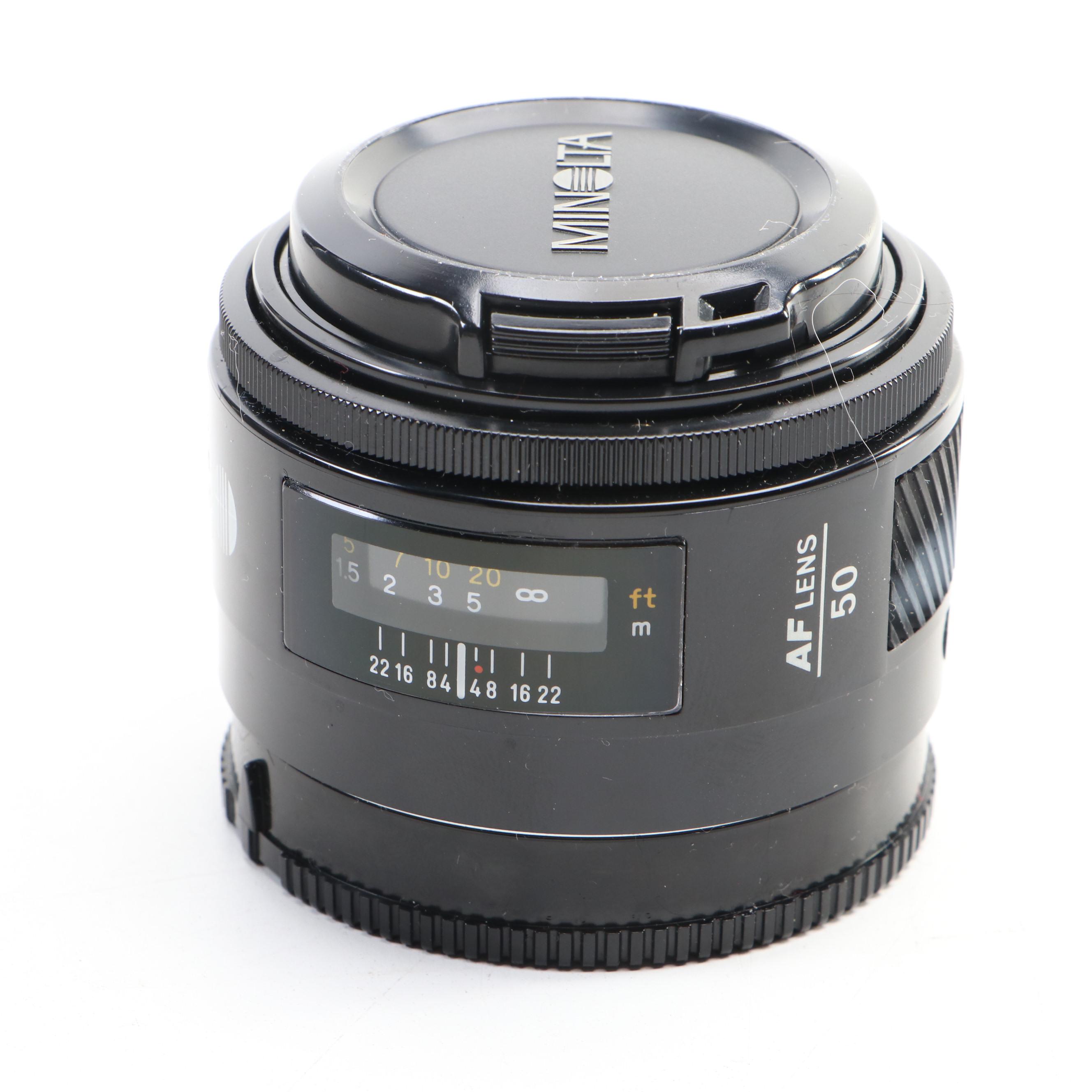 Minolta Maxxum 7000 35mm SLR Camera with 28-85mm Zoom Lens and More