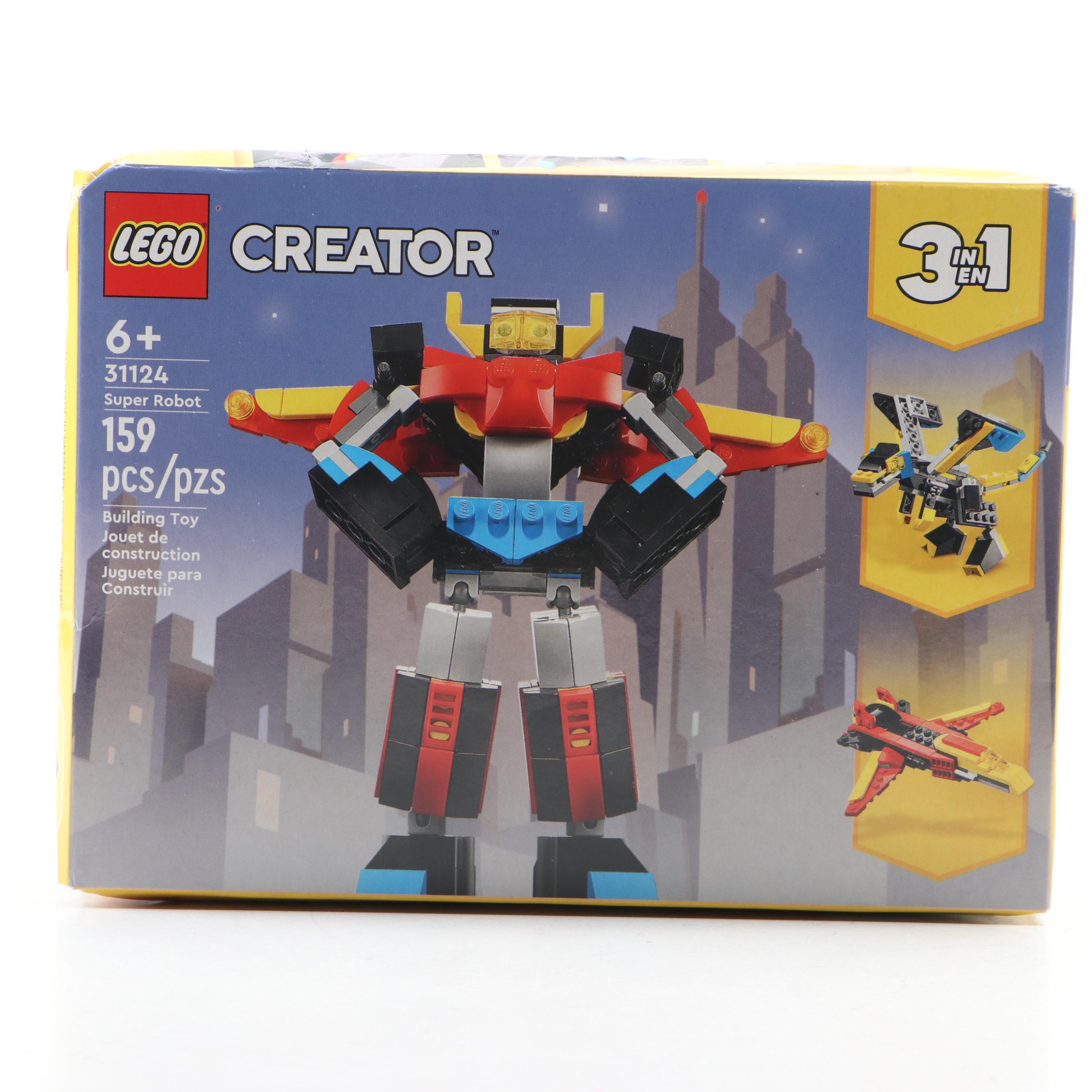 LEGO IDEAS Sonic, Creator and Mindstorms Building Sets