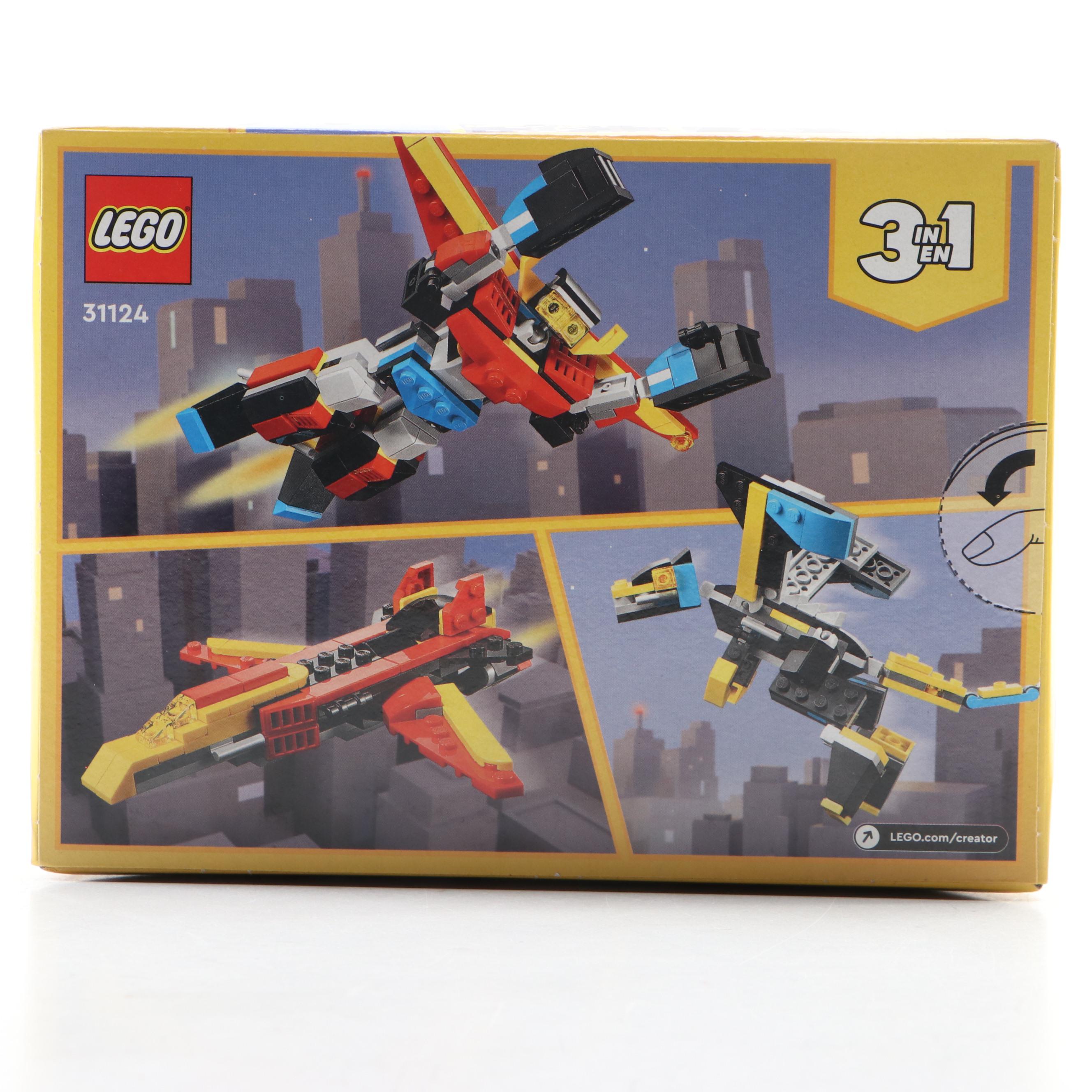LEGO IDEAS Sonic, Creator and Mindstorms Building Sets