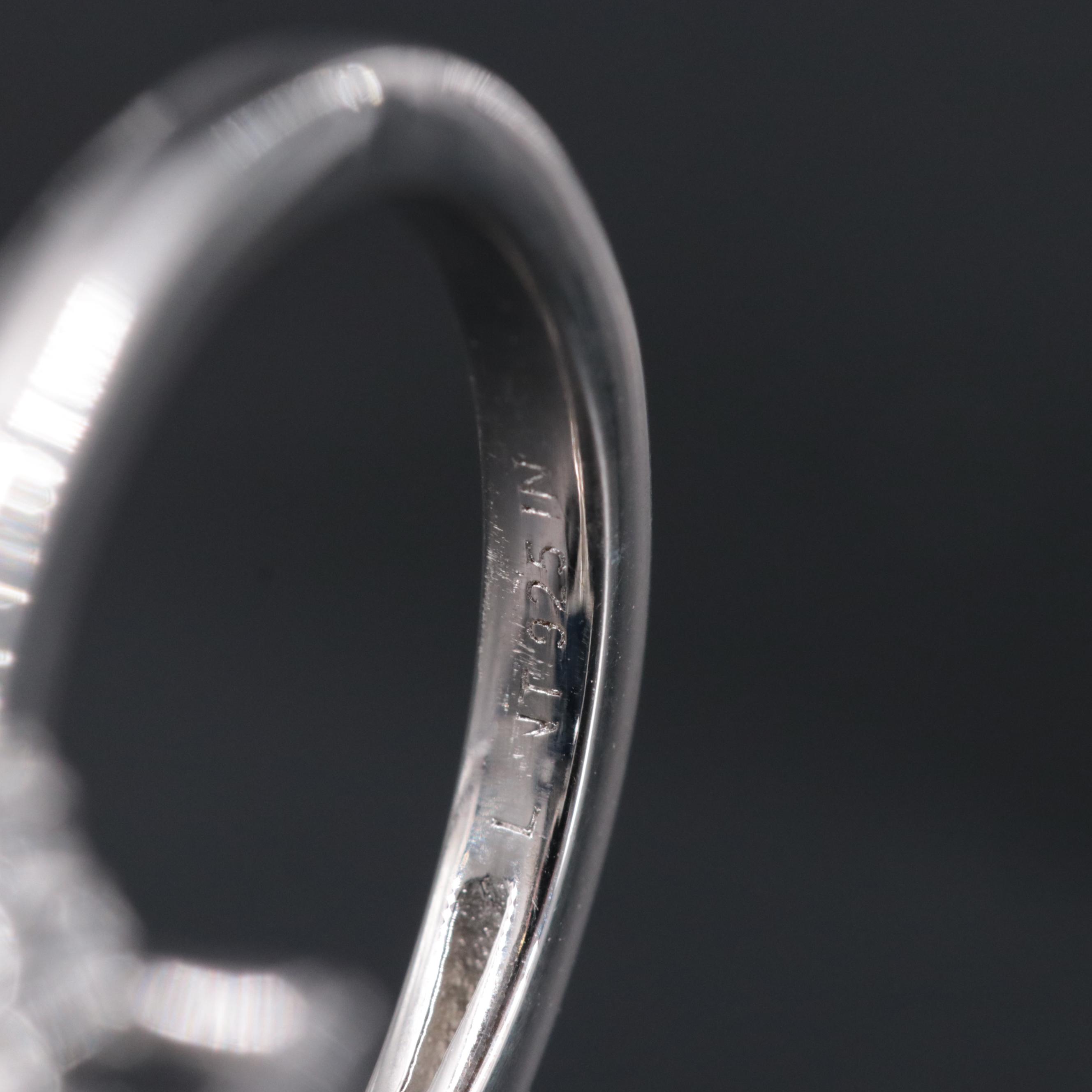 Sterling Silver Sapphire Ring