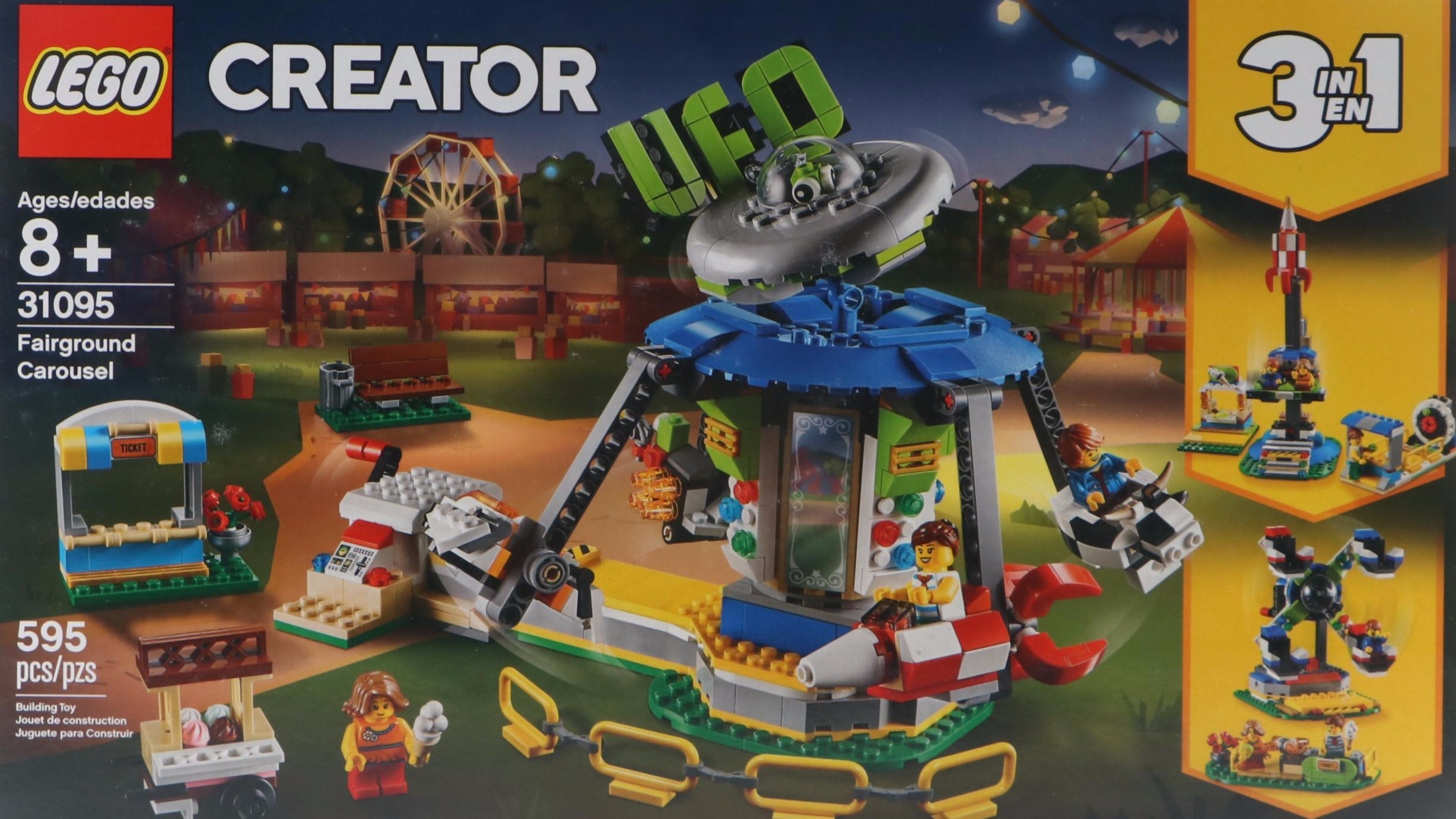 LEGO CITY and Creator Amusement Park Building Sets