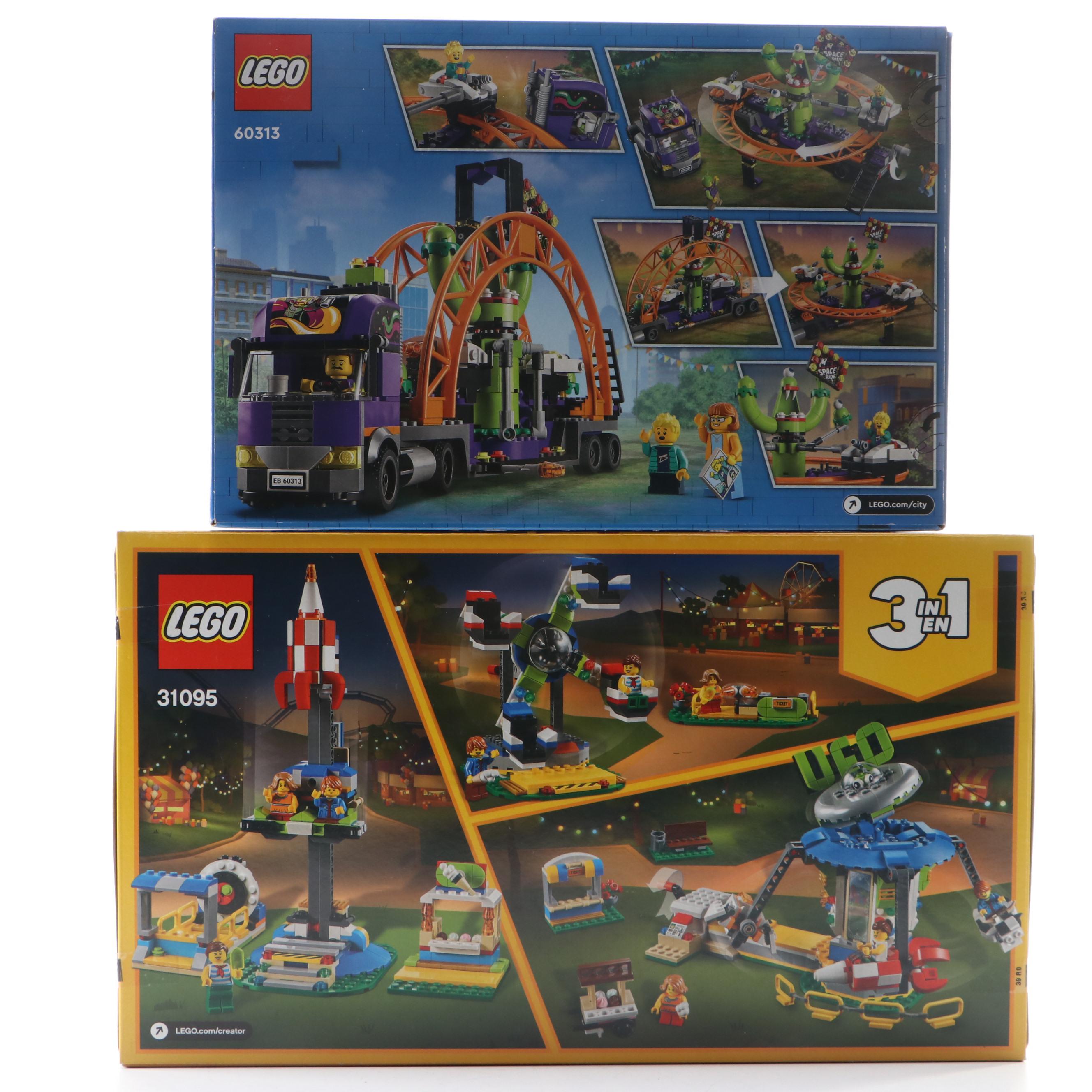 LEGO CITY and Creator Amusement Park Building Sets