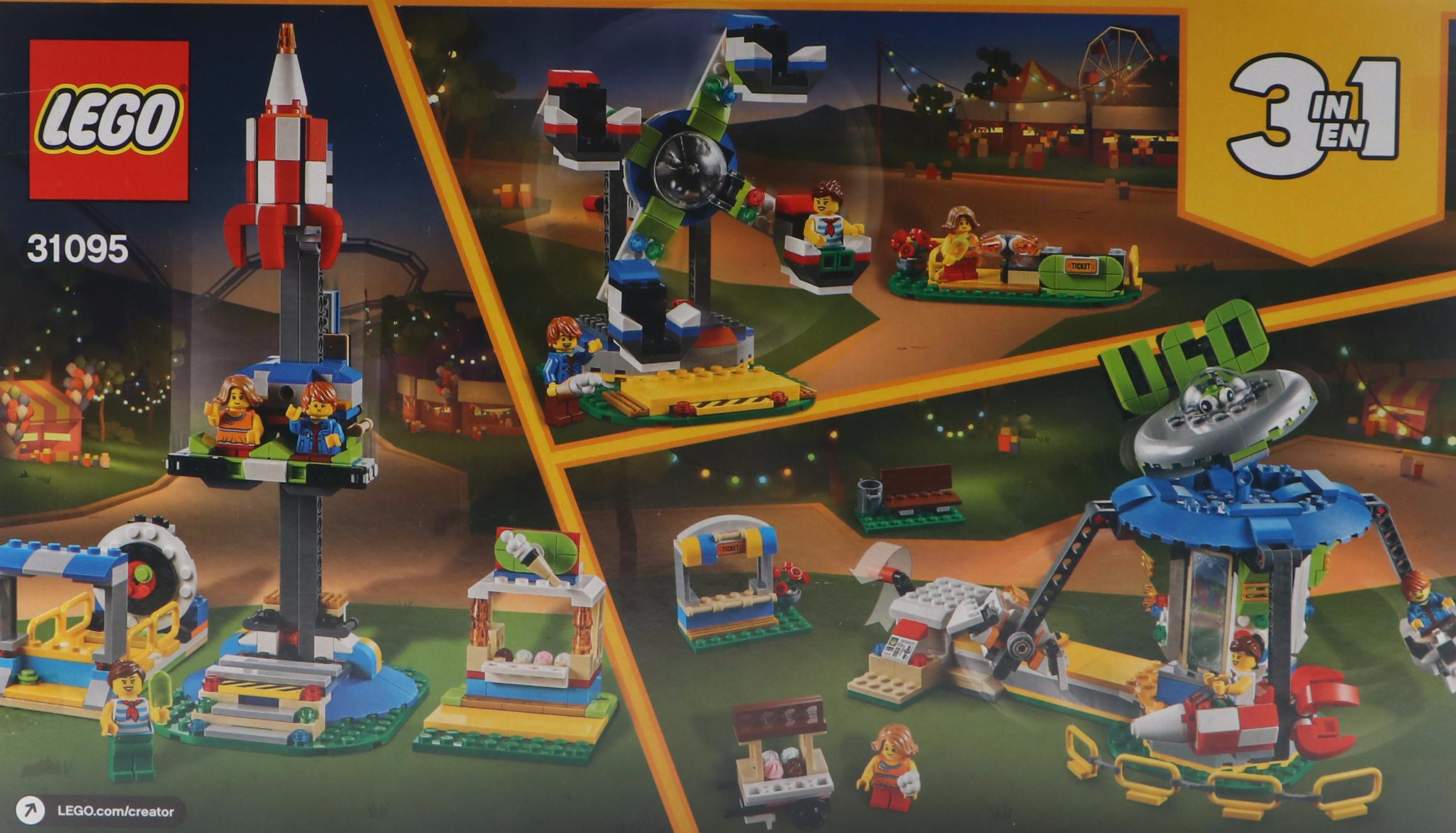 LEGO CITY and Creator Amusement Park Building Sets