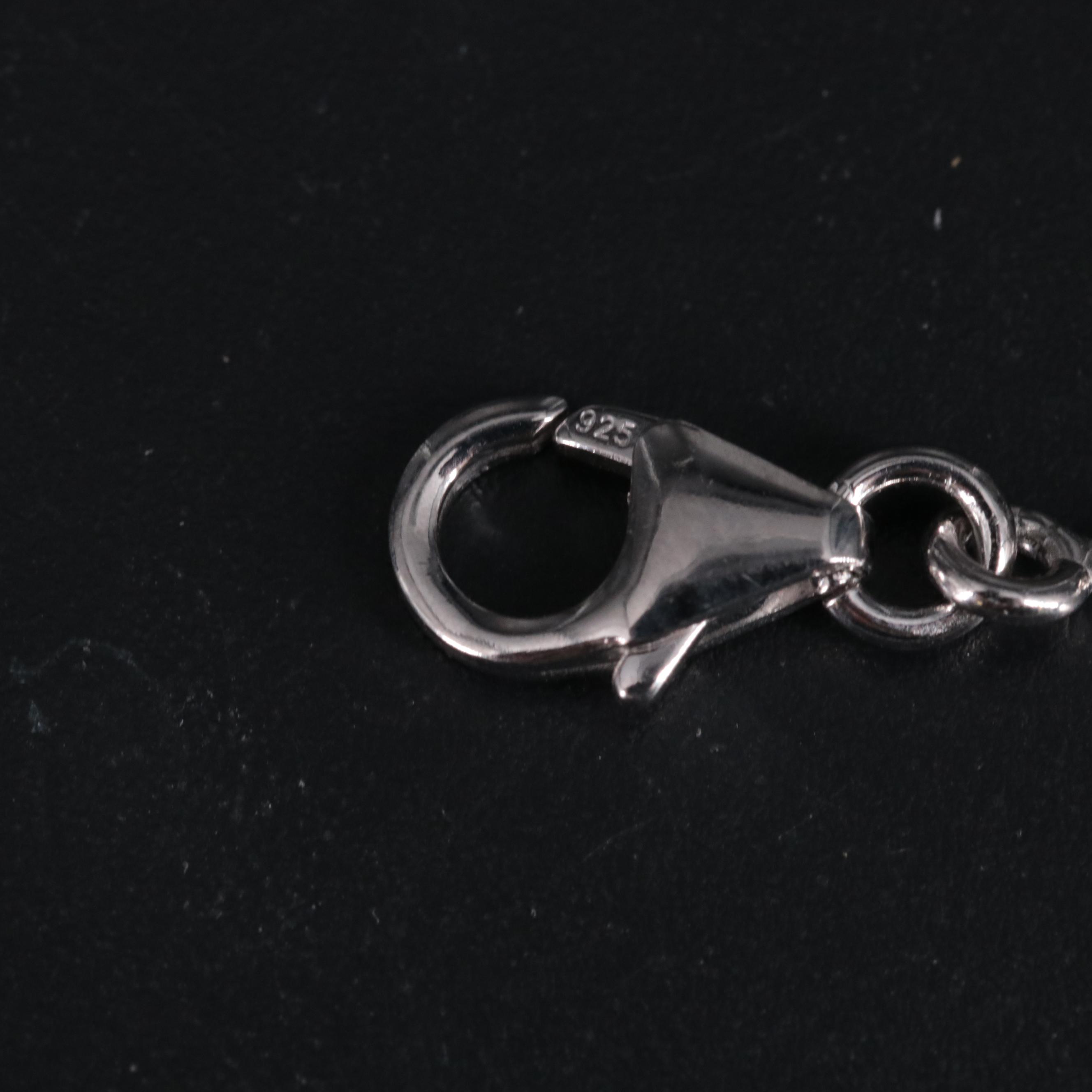 Sterling Silver Gemstone Bracelet