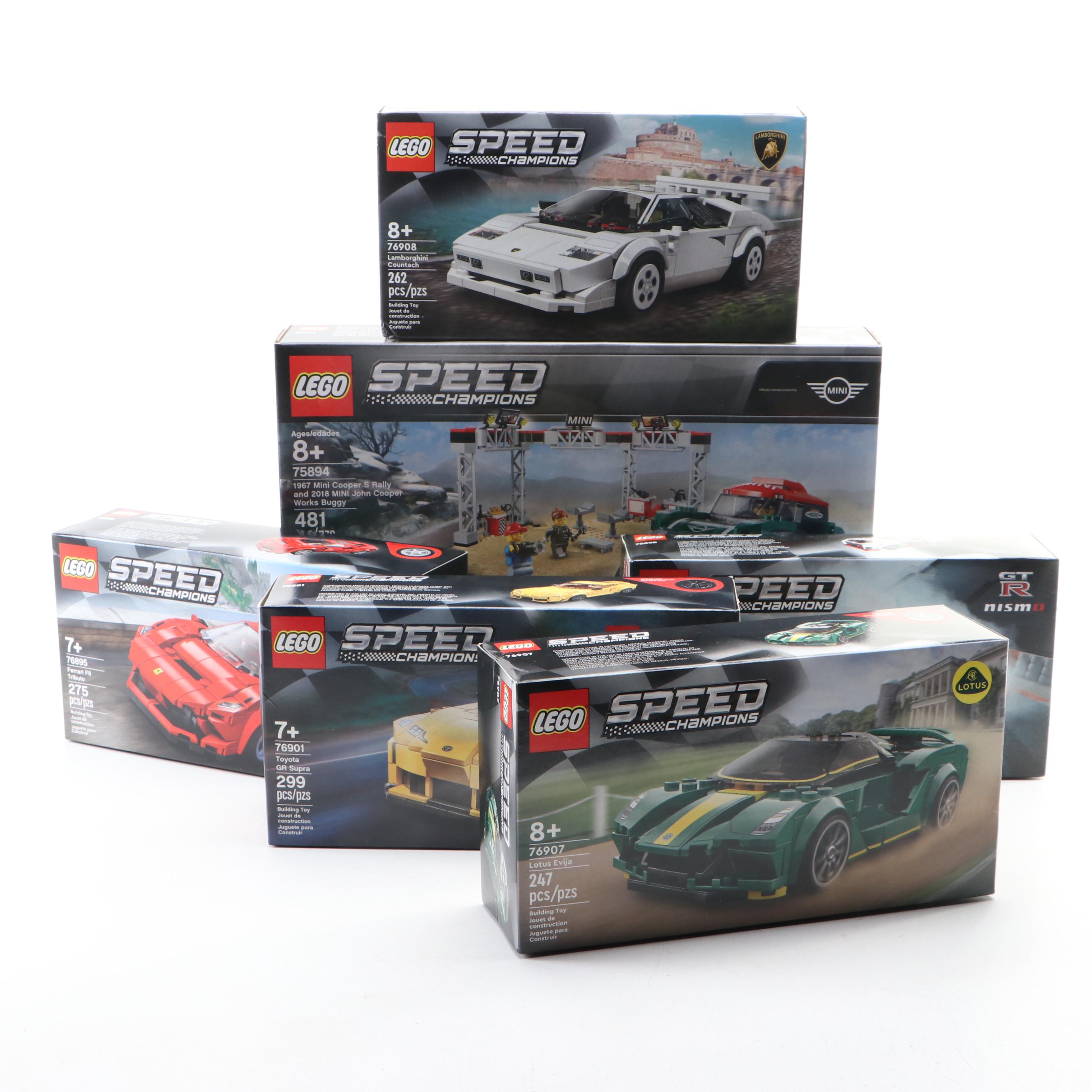 LEGO Speed Champions Toy Vehicle Construction Sets