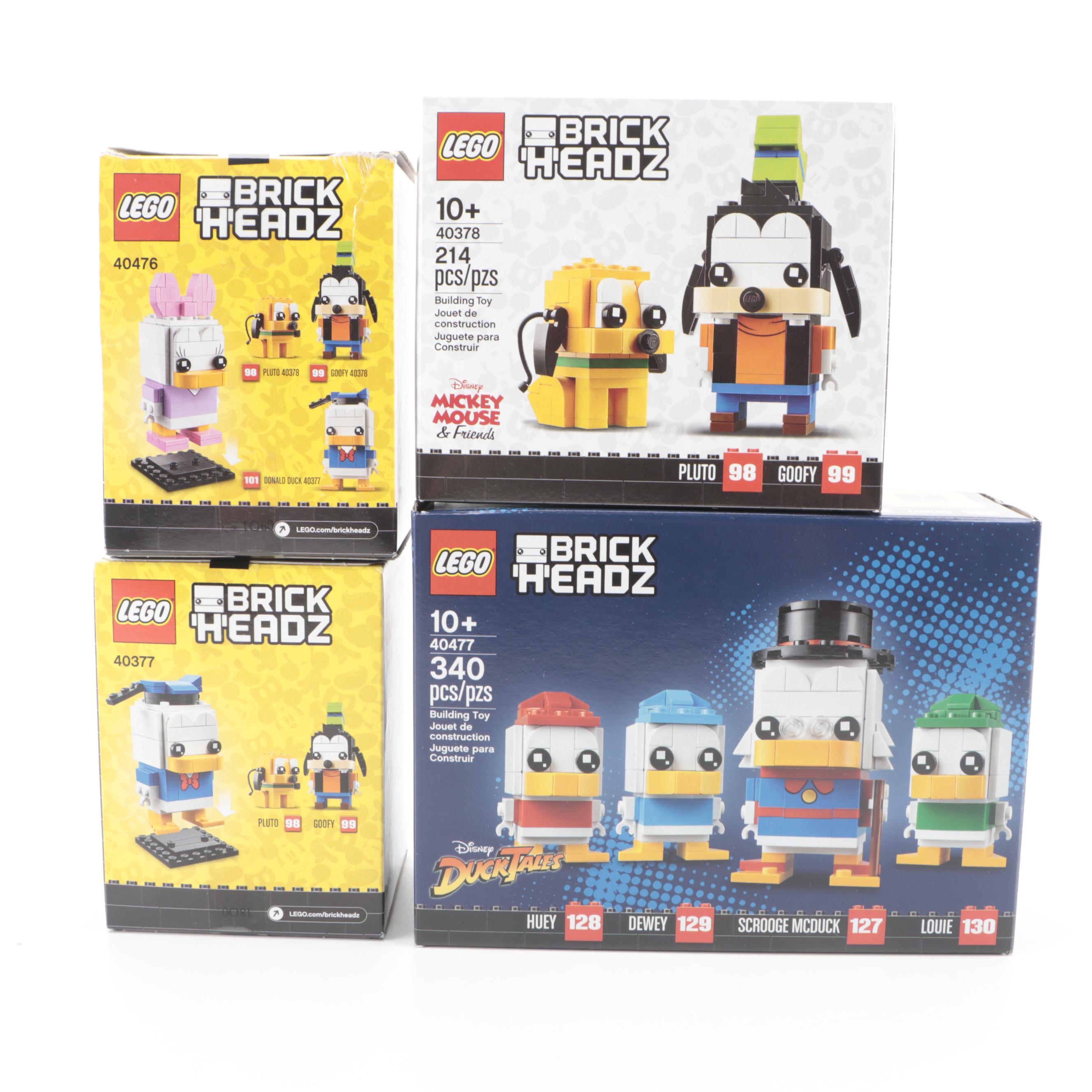 LEGO Disney, Mickey Mouse Art and BrickHeadz Building Sets